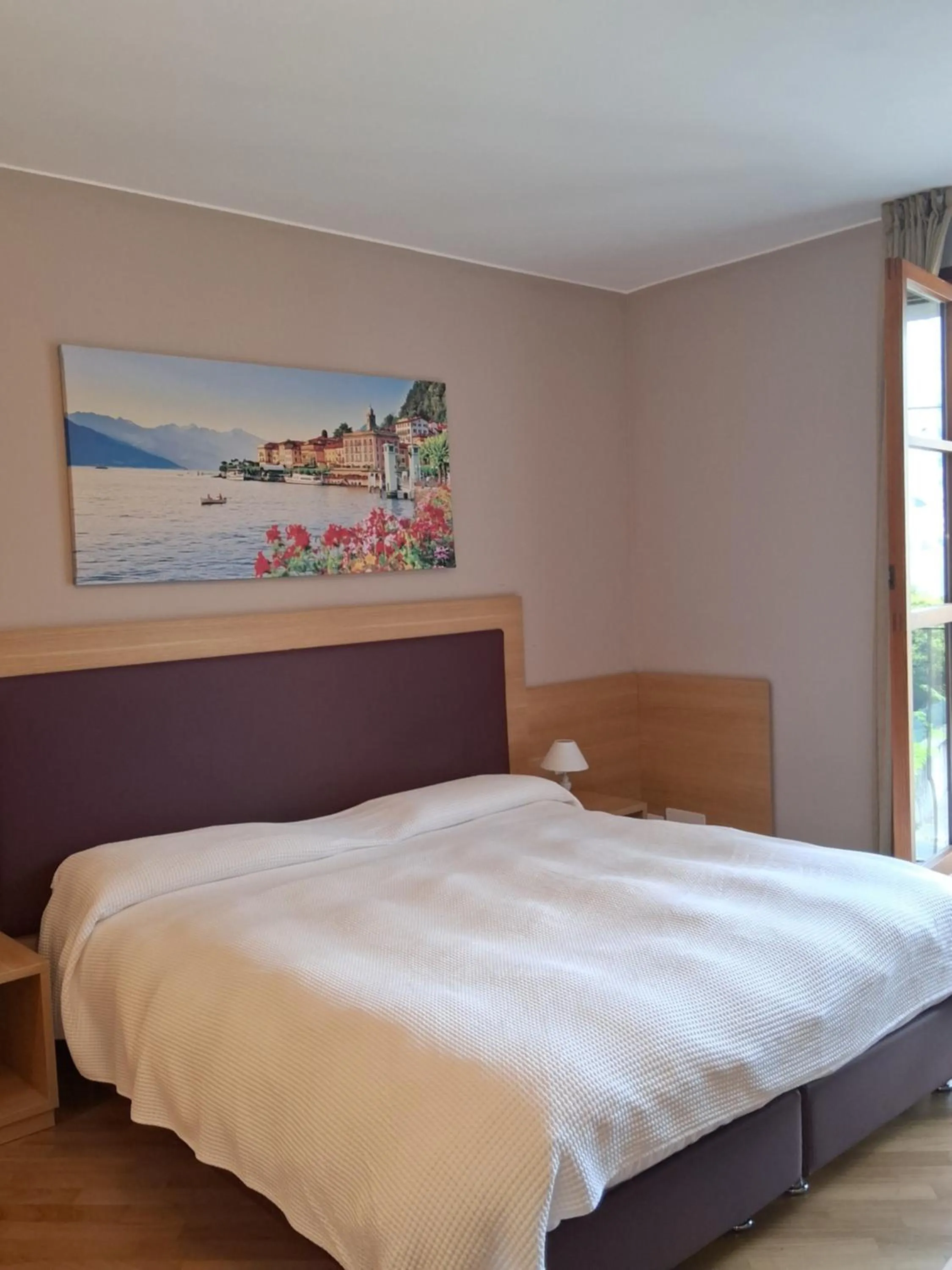 Bedroom, Bed in Hotel Ristorante Vapore