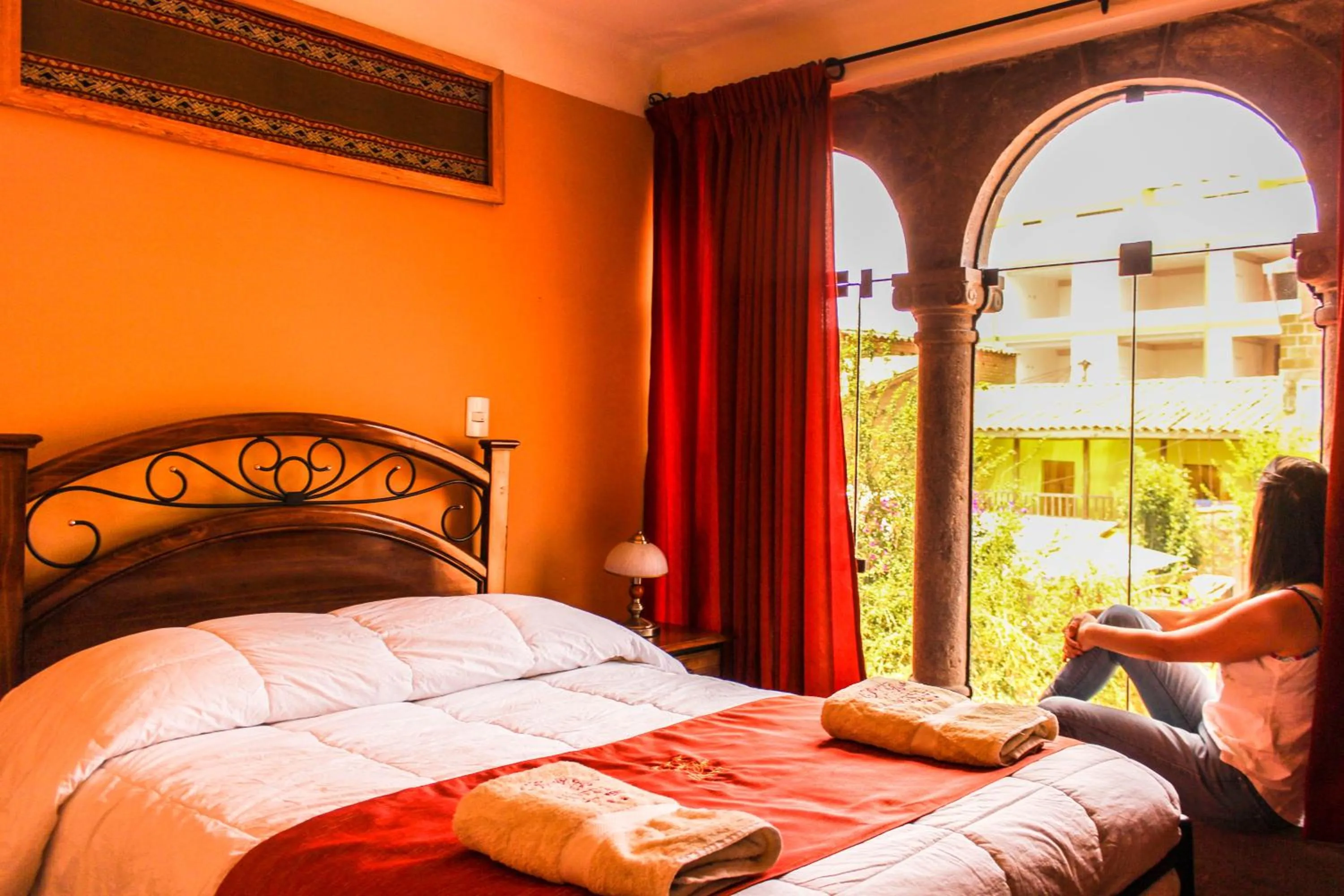 Bed in Fuente de Agua Hotel