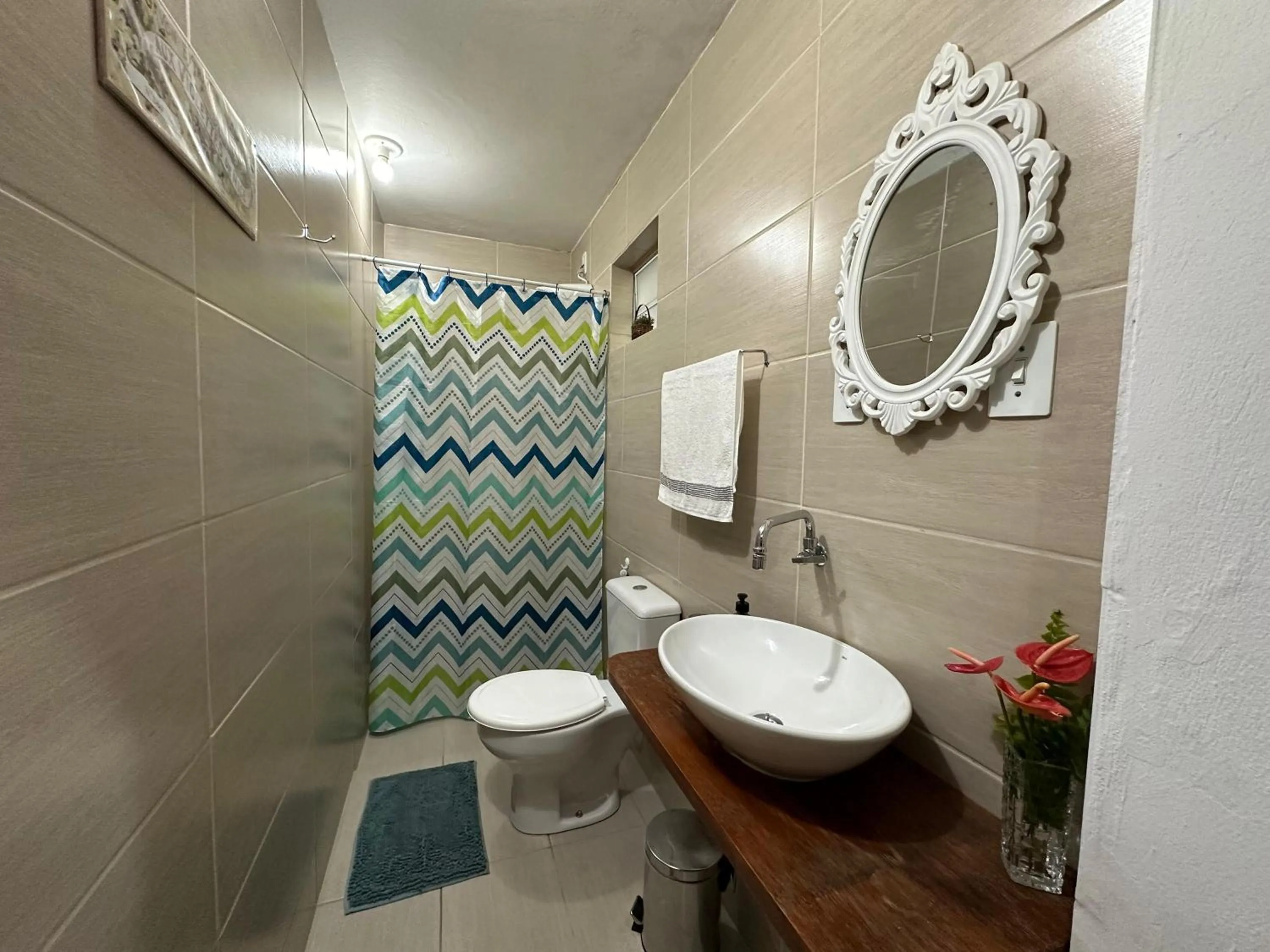 Shower in Casa Rústica