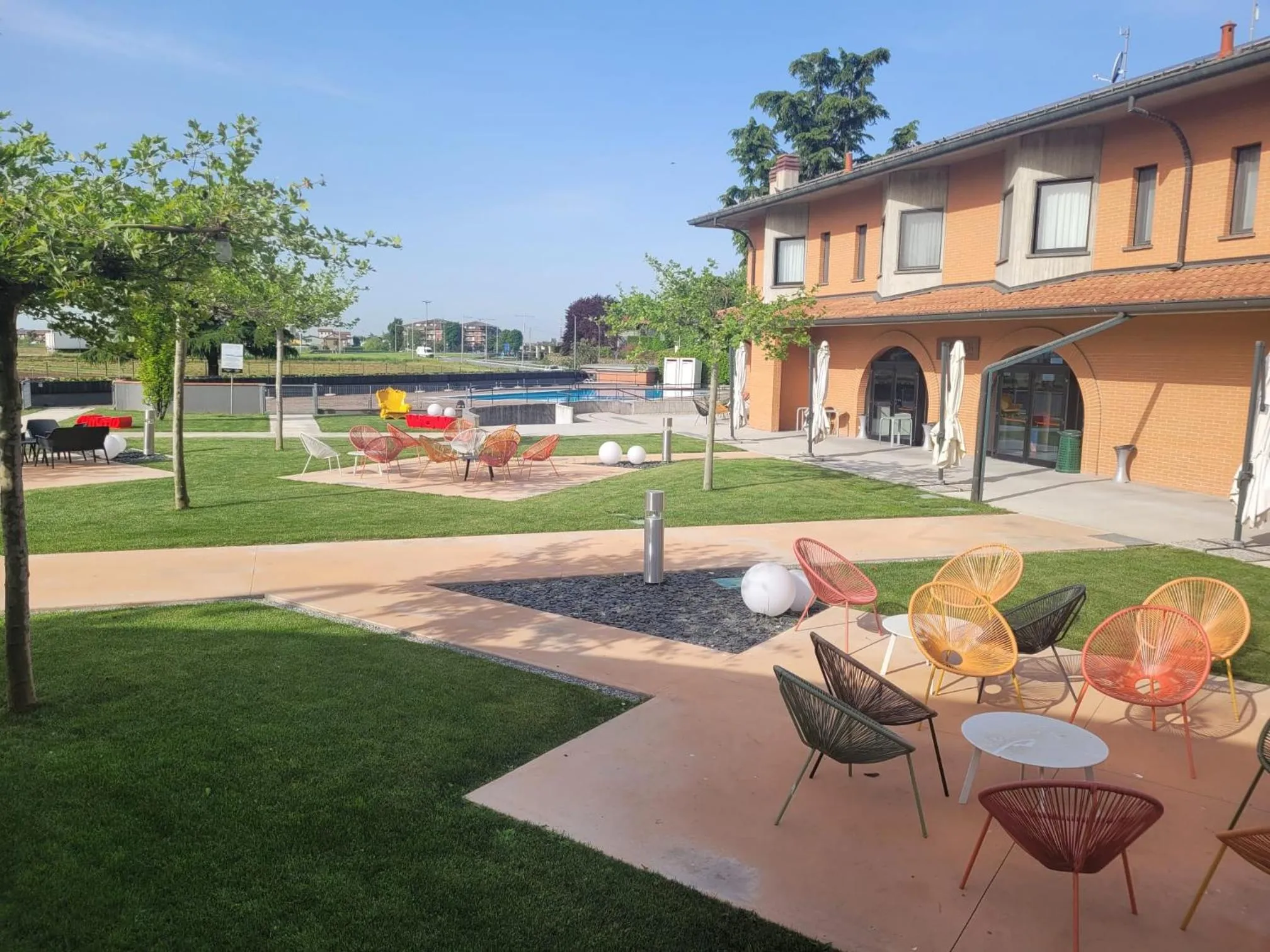 Garden in Hotel Verri