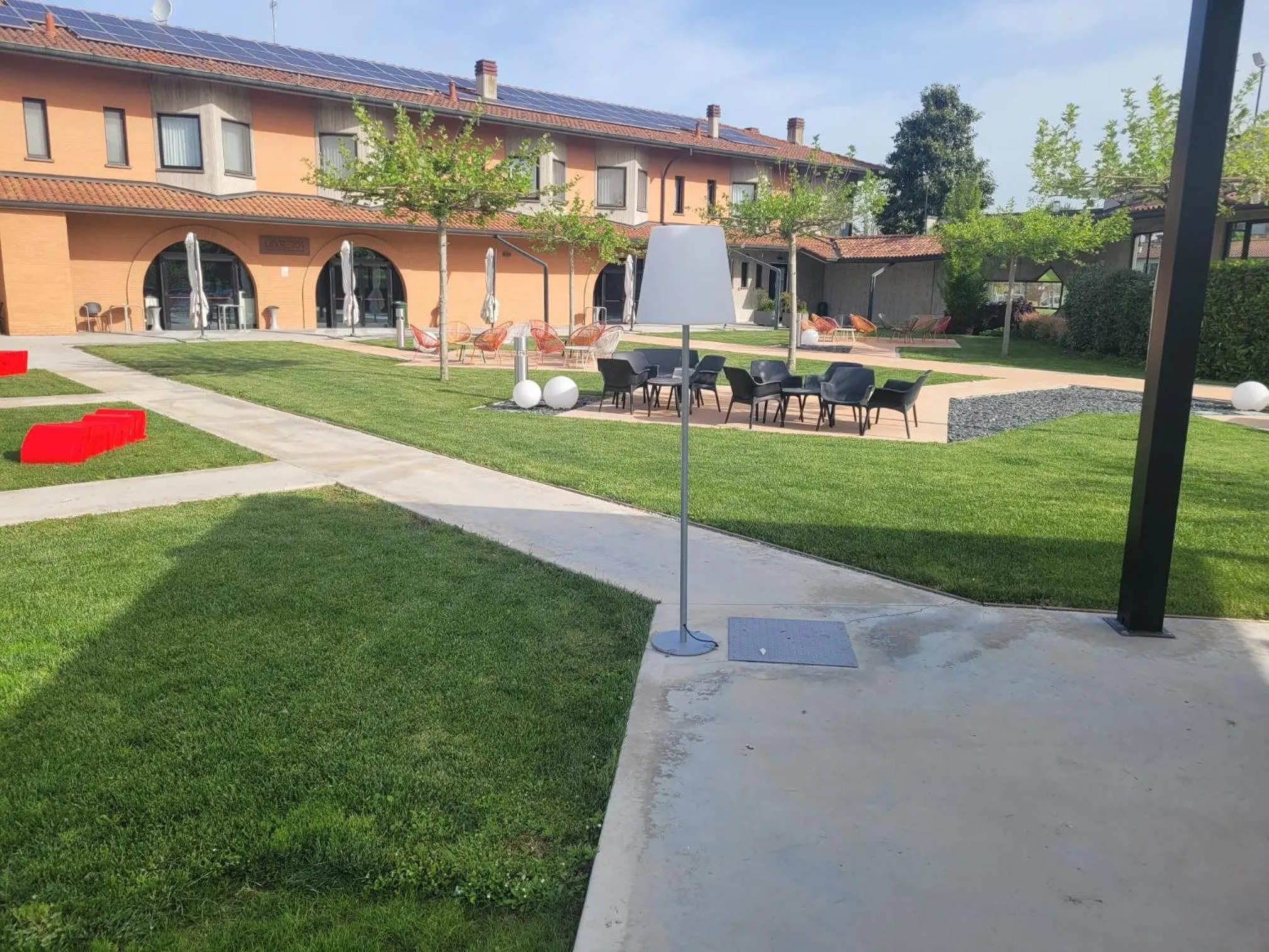 Garden in Hotel Verri