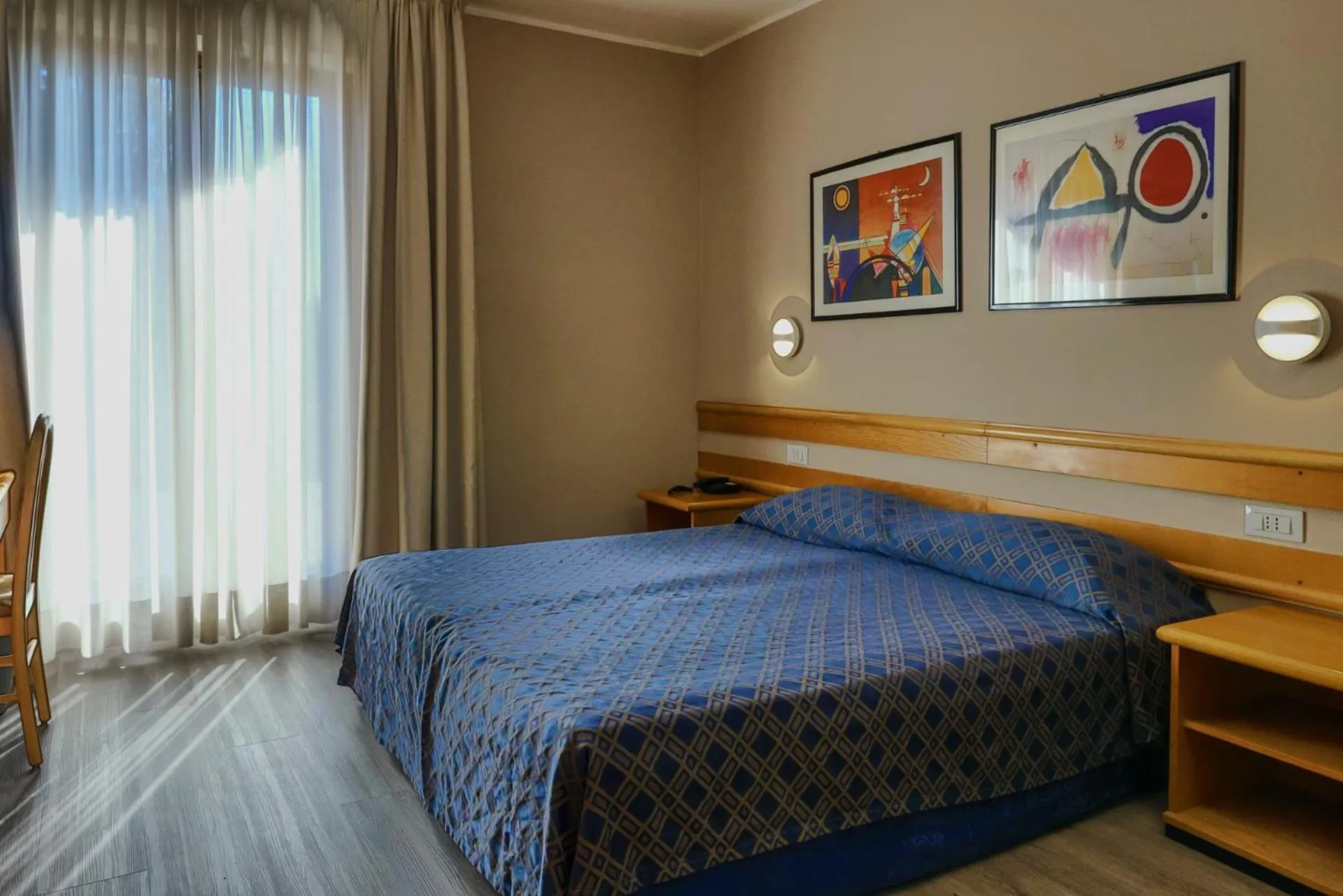 Bedroom, Bed in Hotel Verri