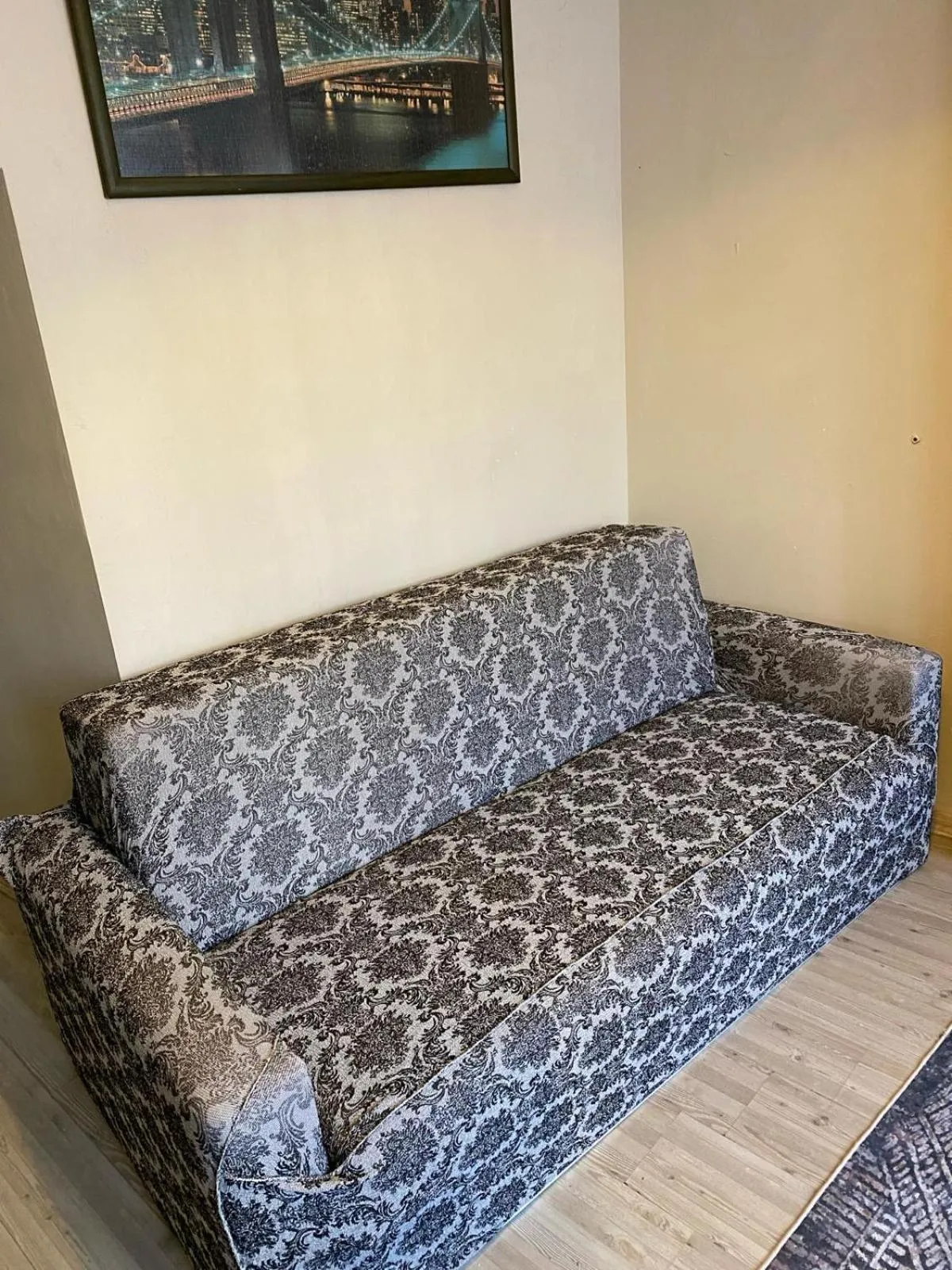 Living room, Bed in Chez Bore