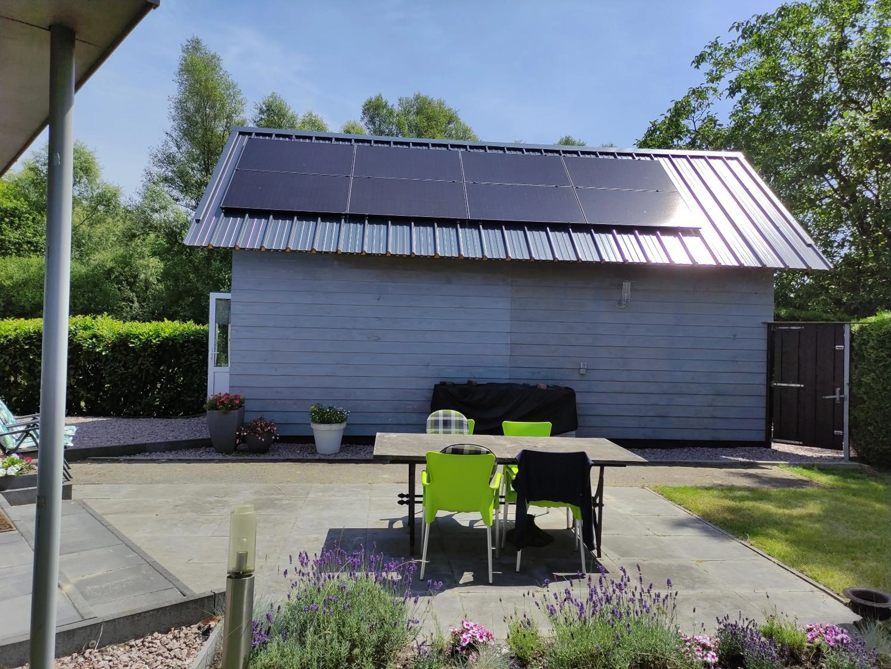 Garden in B&B Het Zwanennest