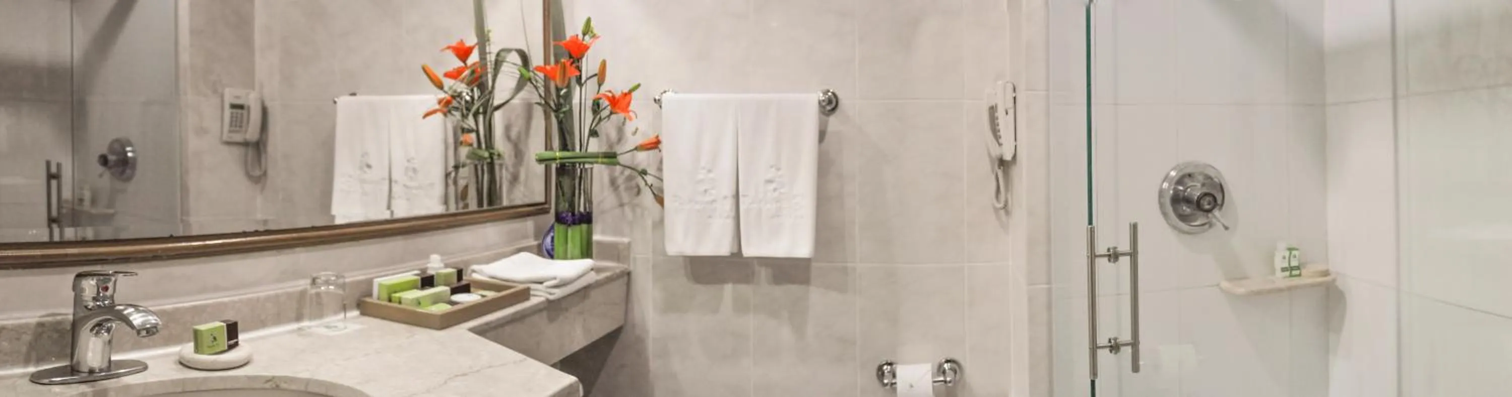 Bathroom in Hotel Parque 97