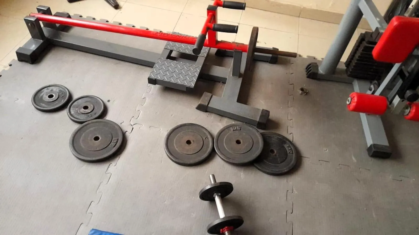 Fitness centre/facilities in Hotel Solar Norte