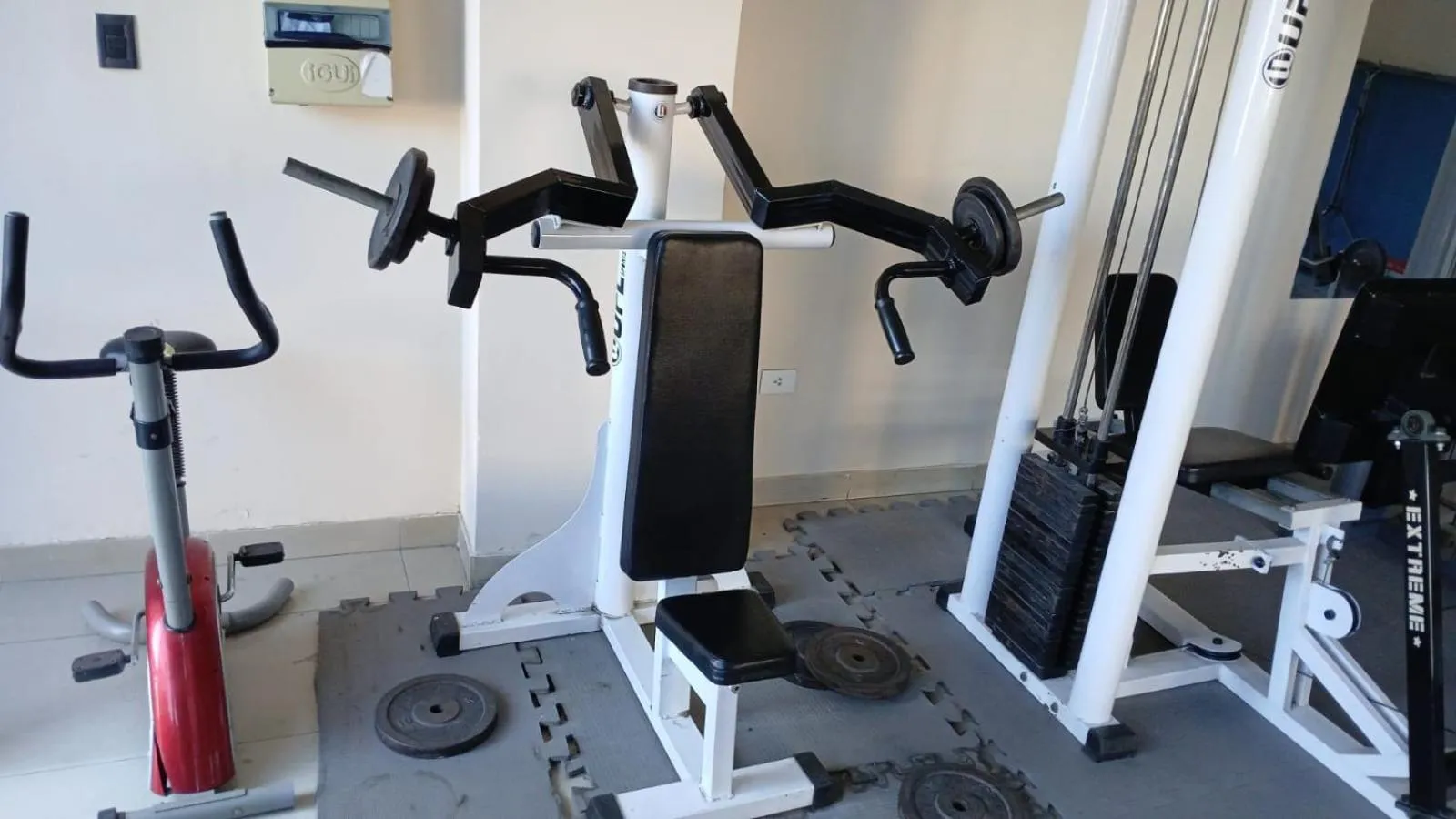 Fitness centre/facilities in Hotel Solar Norte