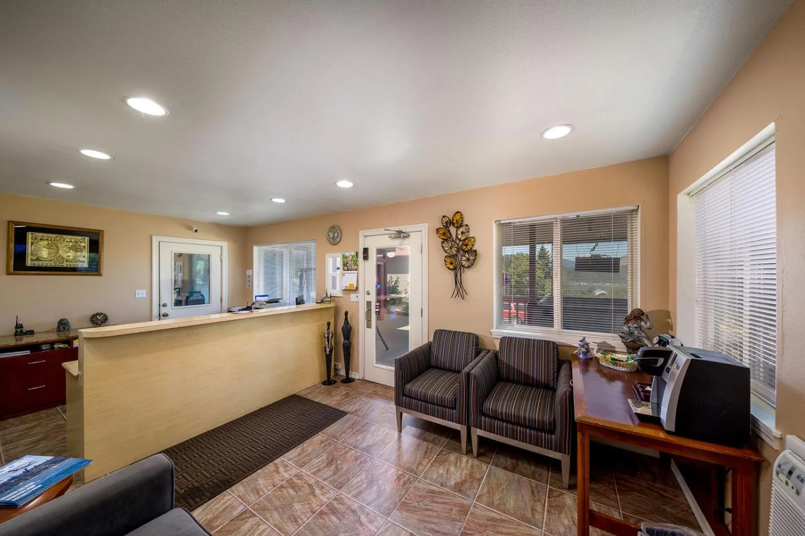 Lobby or reception in Riverview Lodge