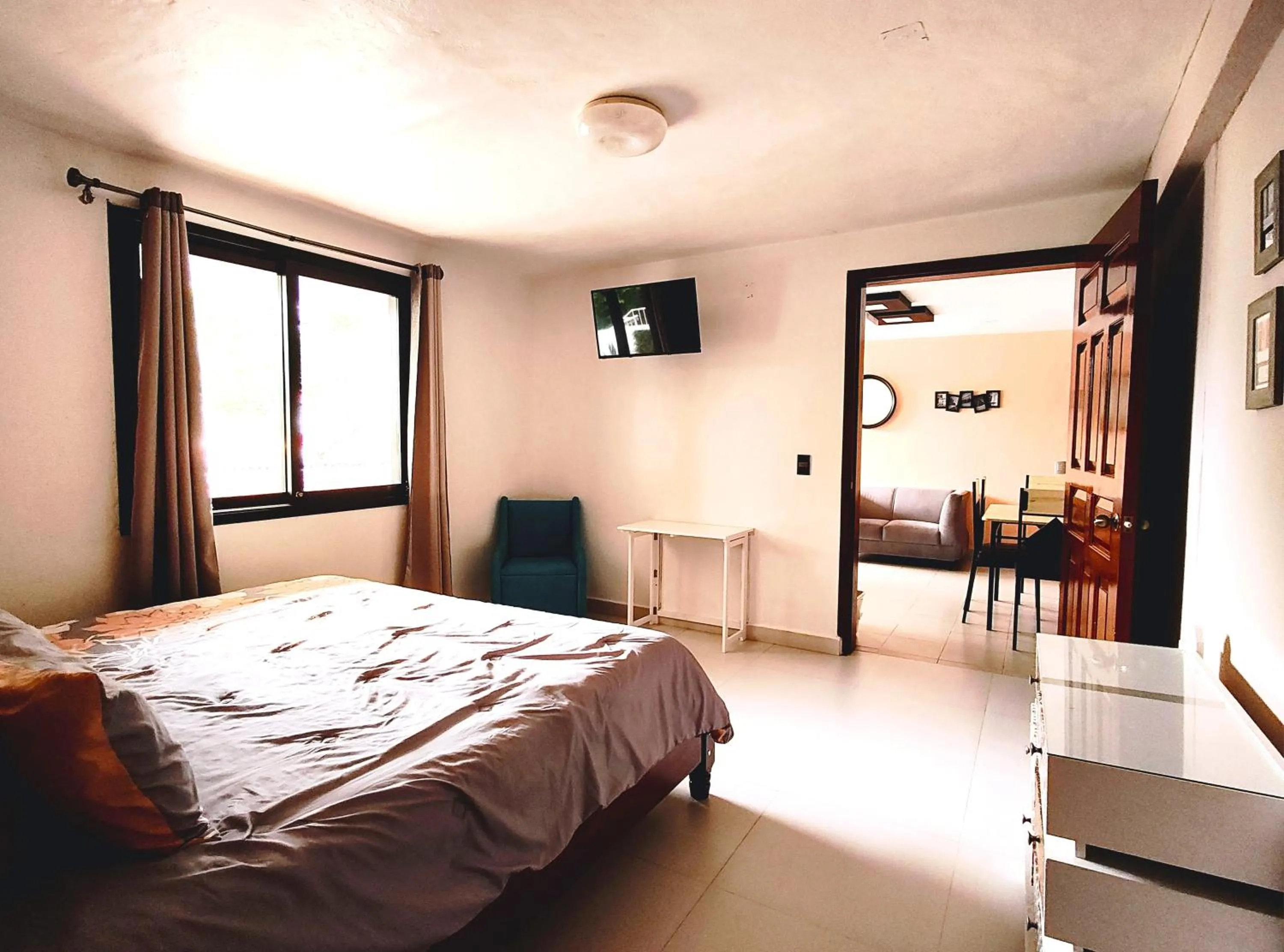 Bedroom, Bed in Hotel Jardines Del Carmen