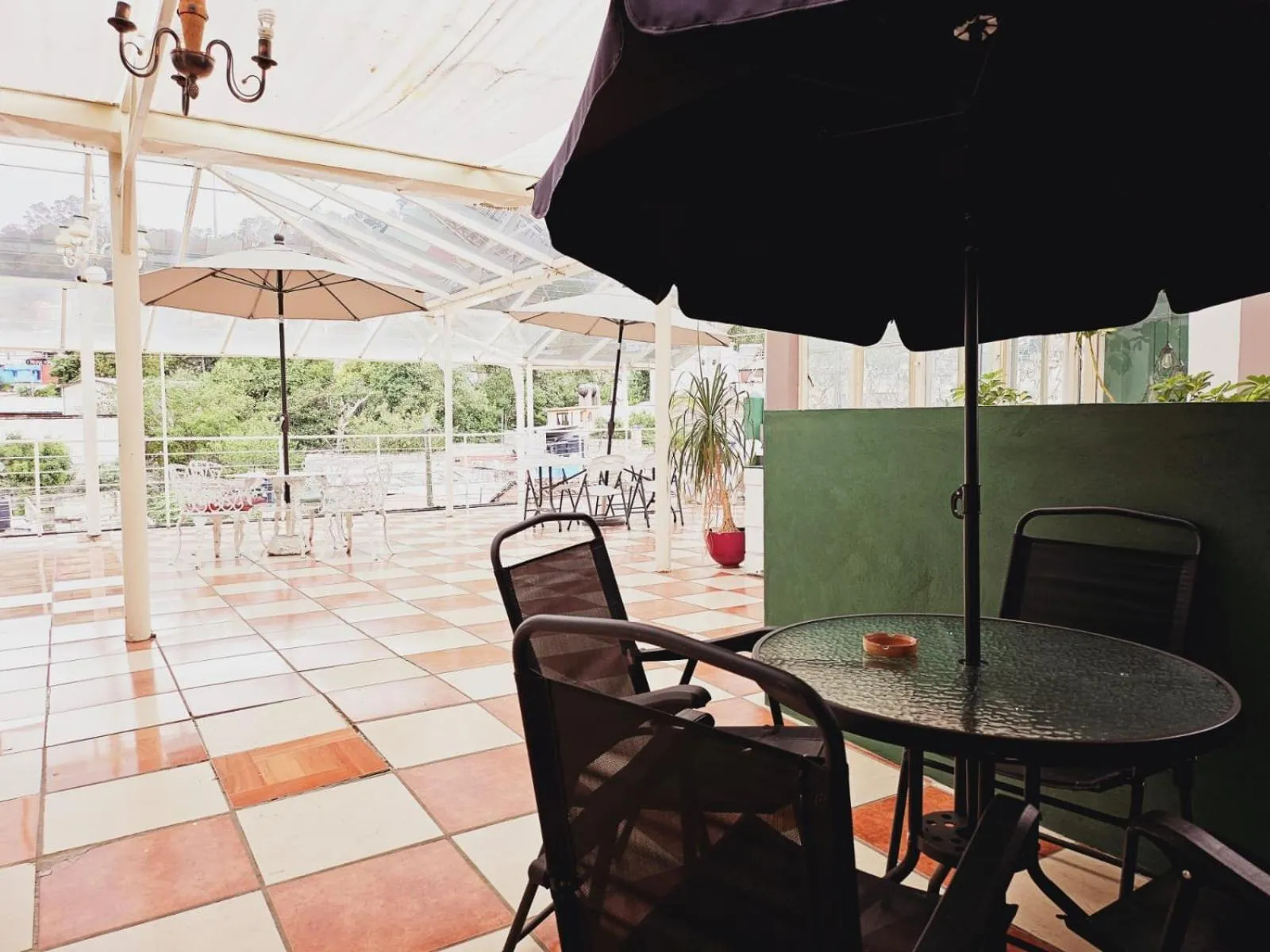 Patio in Hotel Jardines Del Carmen