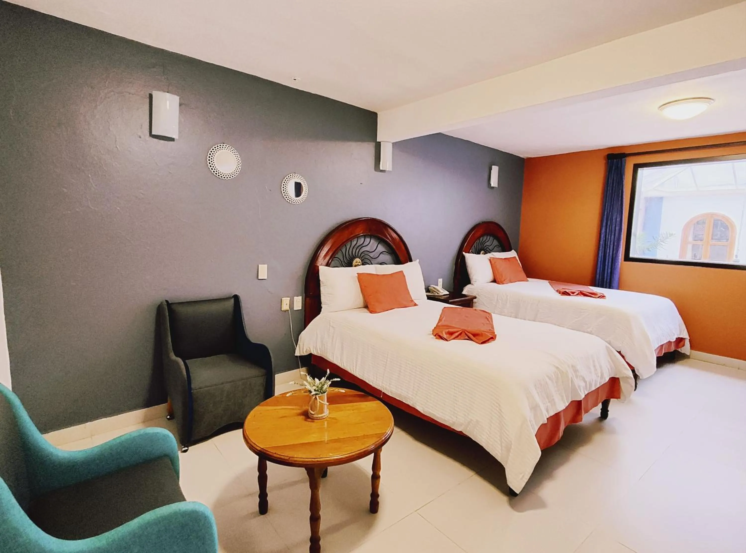 Bedroom, Bed in Hotel Jardines Del Carmen