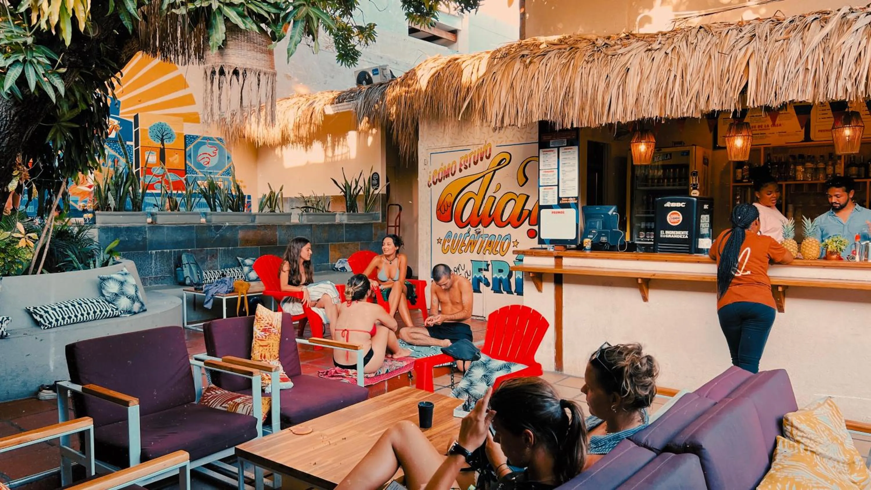 Restaurant/places to eat in Viajero Cartagena - Centro Hostel