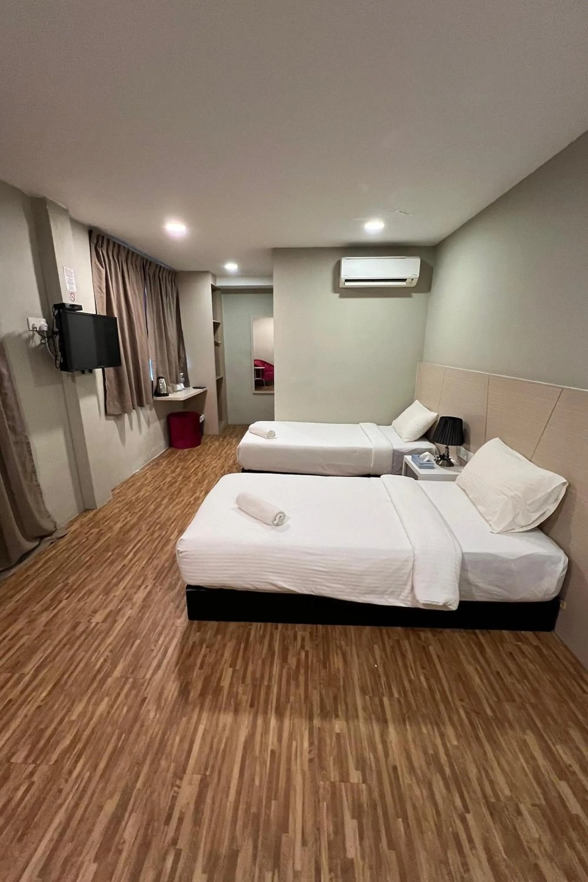 Bed in Princess Hotel Pontian