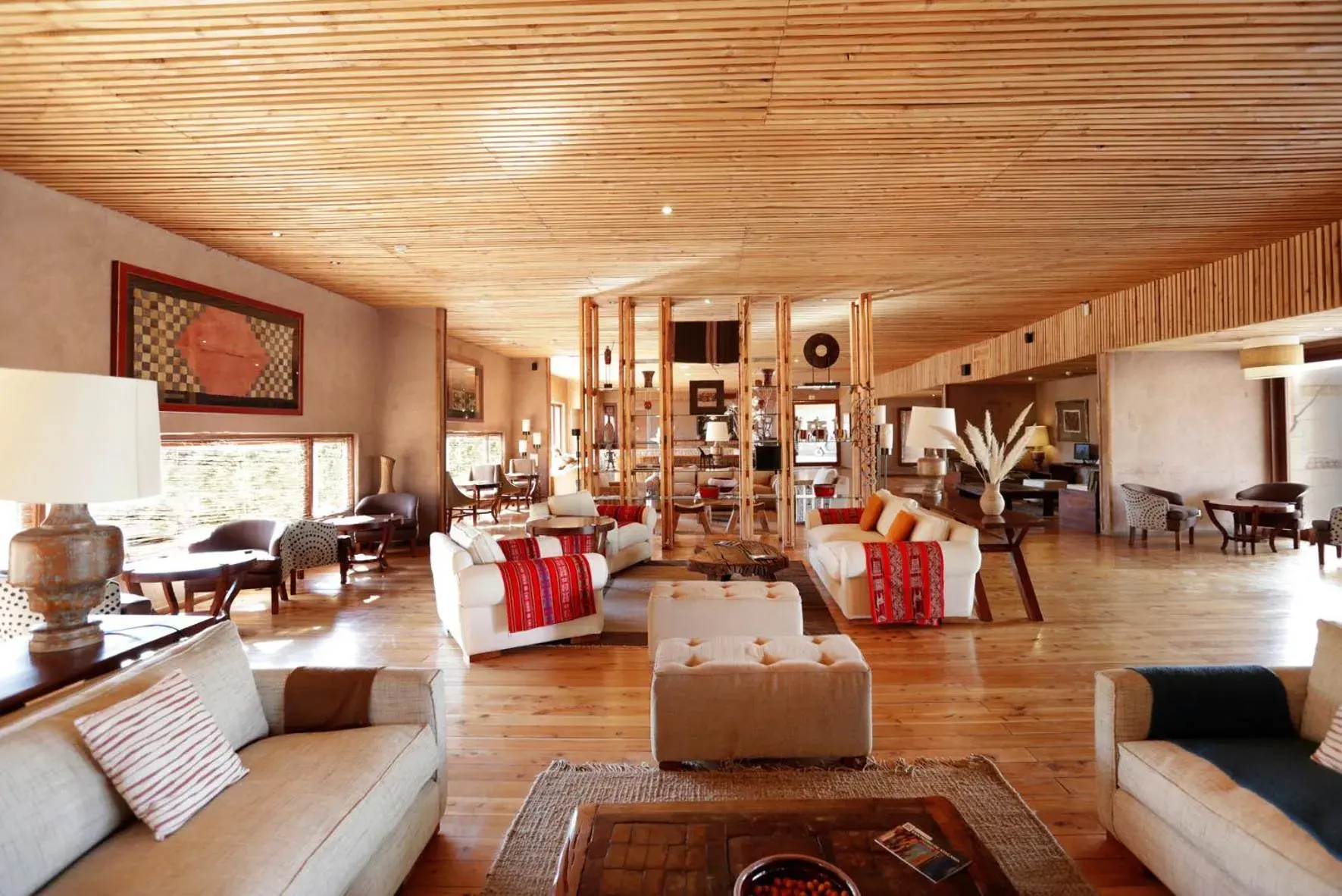 Living room in Hotel Cumbres San Pedro de Atacama Living room in Hotel Cumbres San Pedro de Atacama