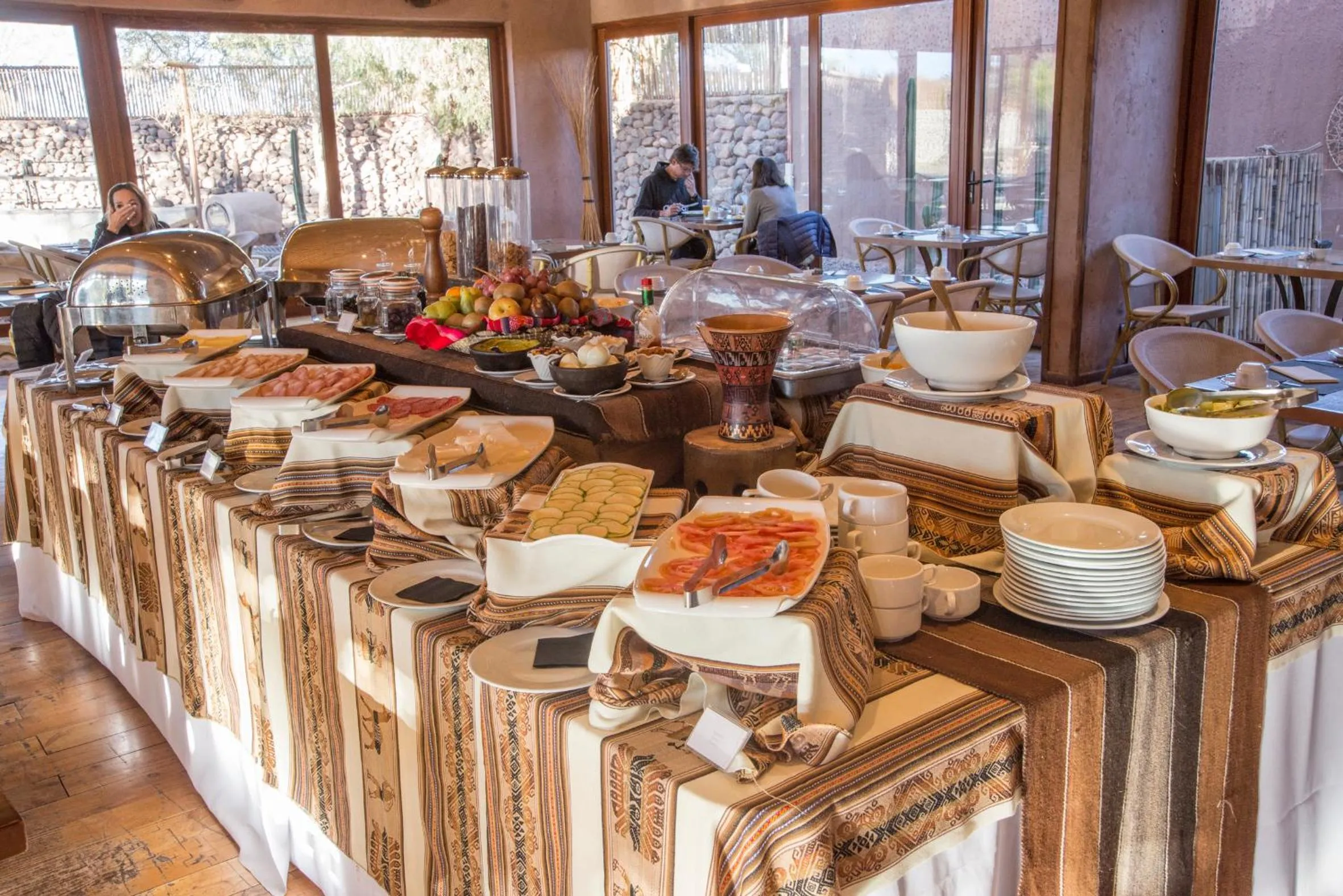 Breakfast in Hotel Cumbres San Pedro de Atacama