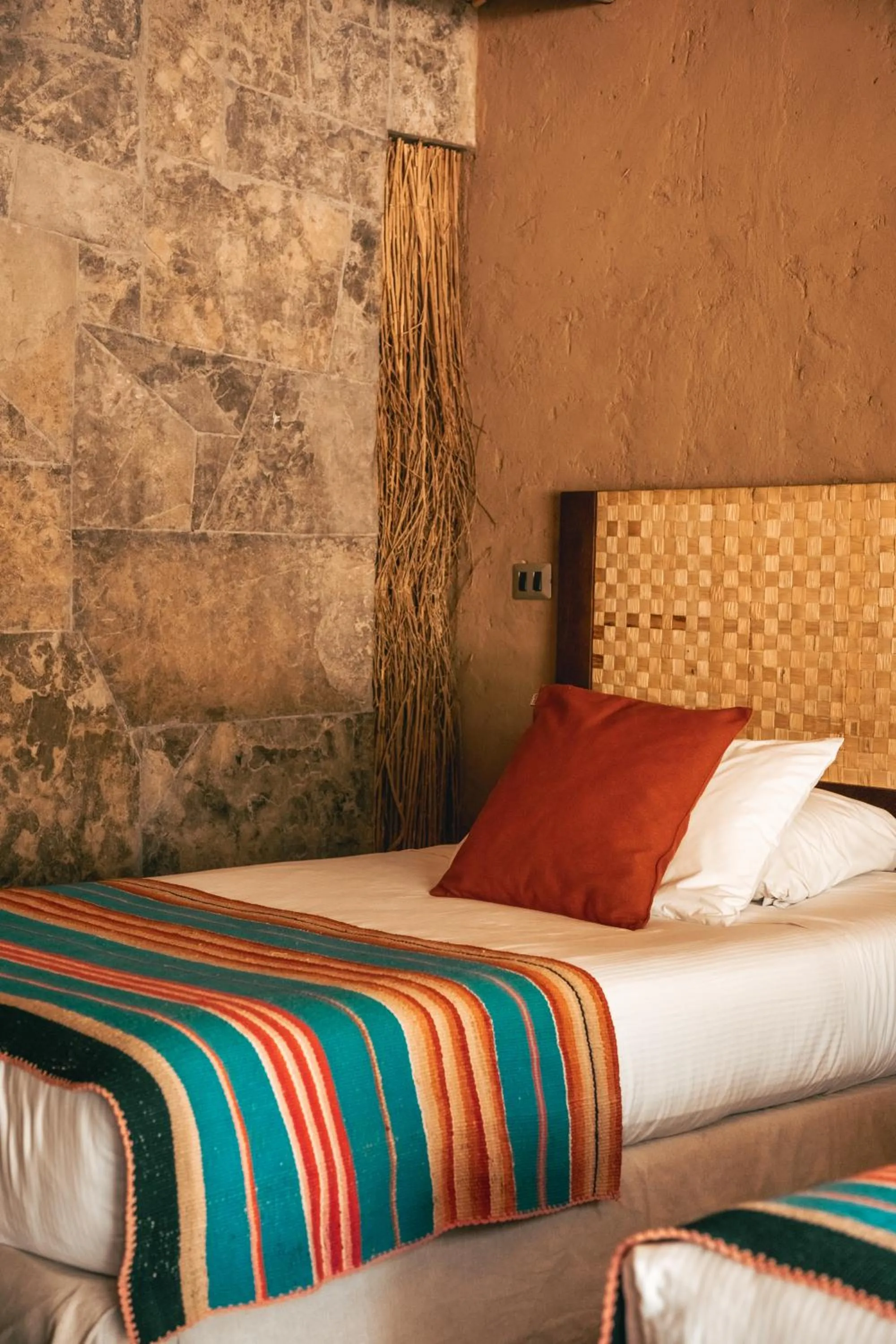 Bed in Hotel Cumbres San Pedro de Atacama