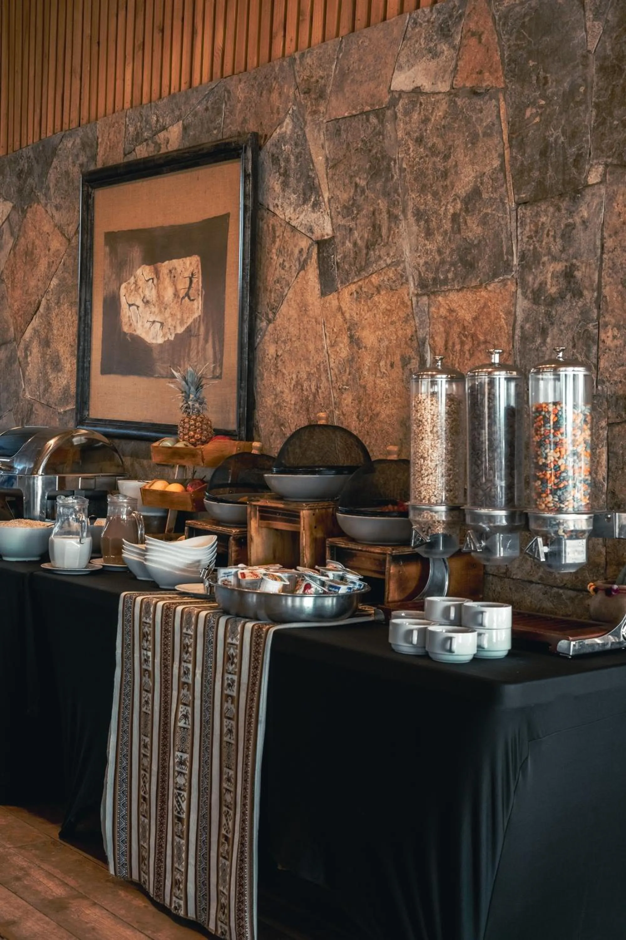 Breakfast in Hotel Cumbres San Pedro de Atacama