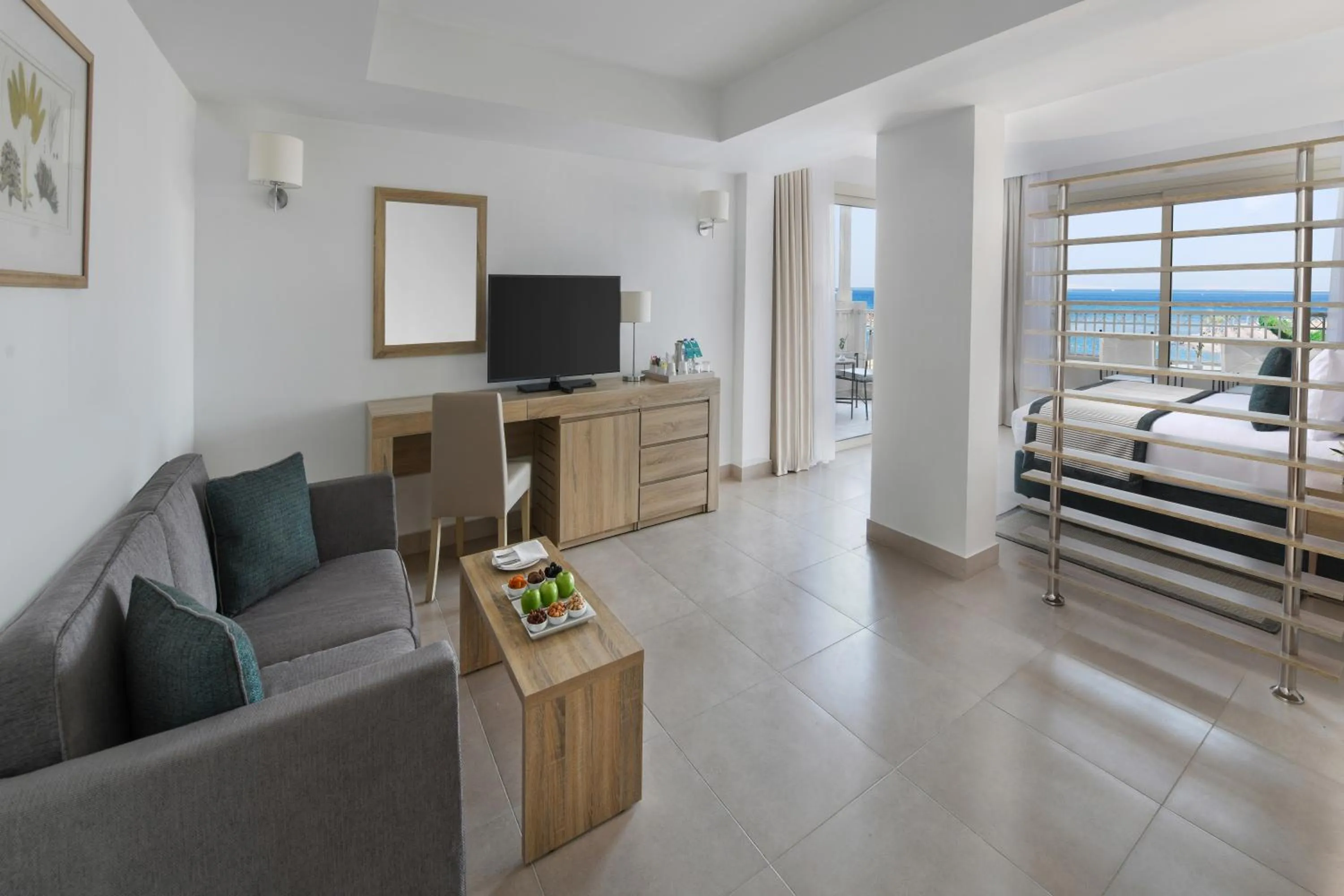Seating area, Bed in JAZ Elite Casa Del Mar Beach