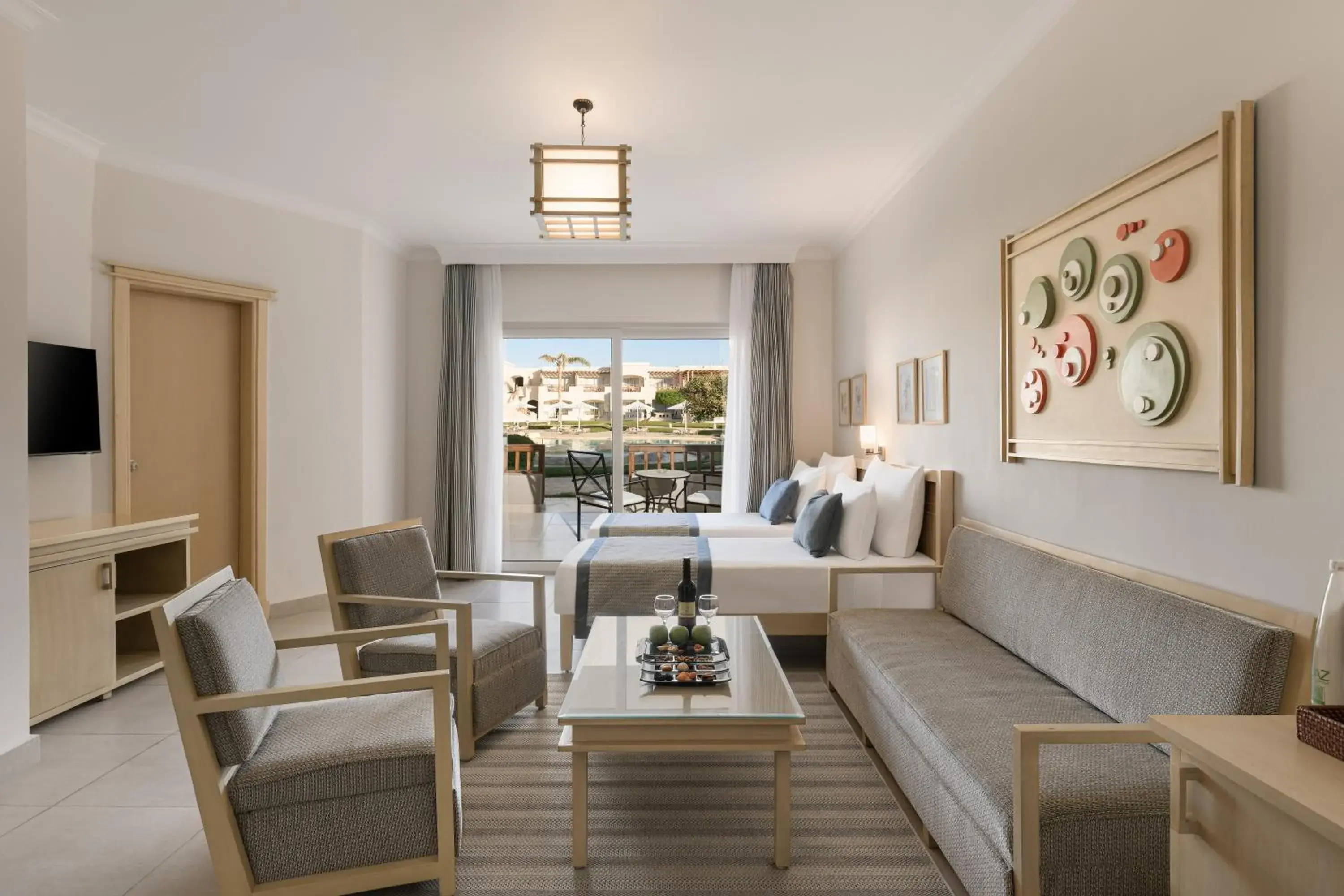 Family Room, Pool View in Iberotel Casa Del Mar Resort Family Room, Pool View in Iberotel Casa Del Mar Resort