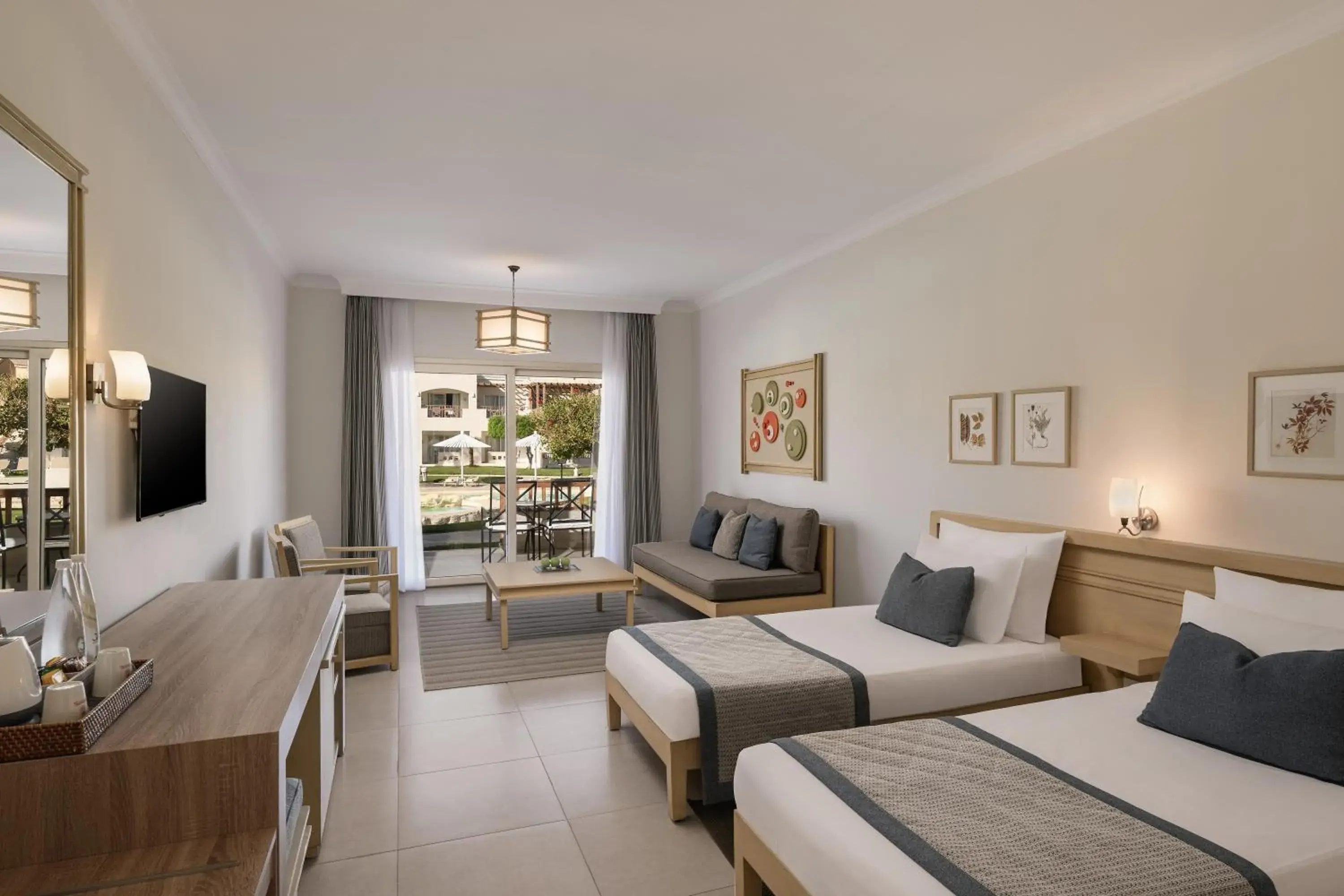 Bedroom in Iberotel Casa Del Mar Resort Bedroom in Iberotel Casa Del Mar Resort