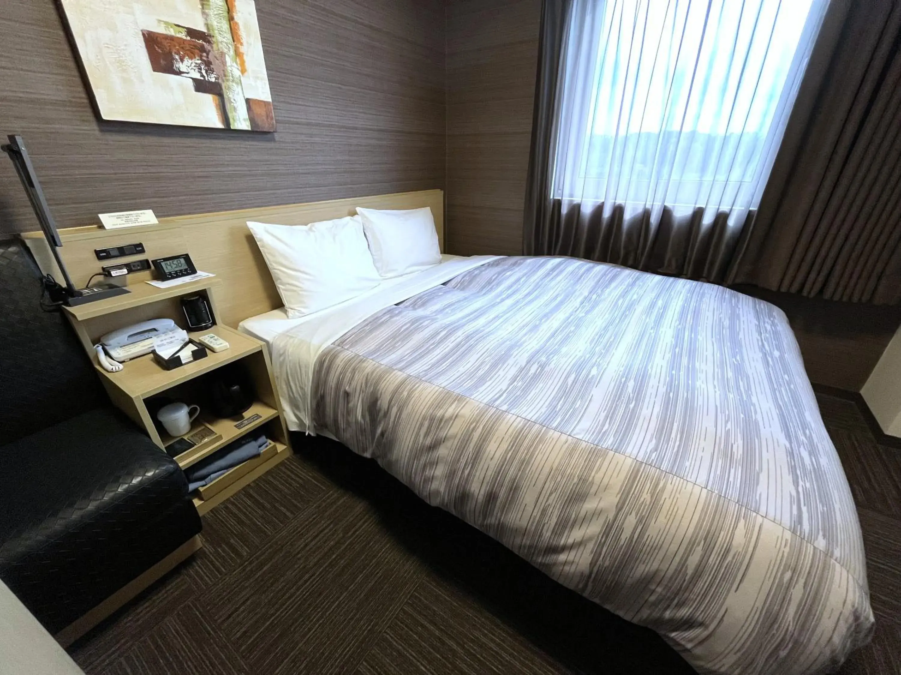 Comfort Double Room with Small Double Bed - single occupancy - Non-Smoking in Hotel Route-Inn Kisarazu Comfort Double Room with Small Double Bed - single occupancy - Non-Smoking in Hotel Route-Inn Kisarazu