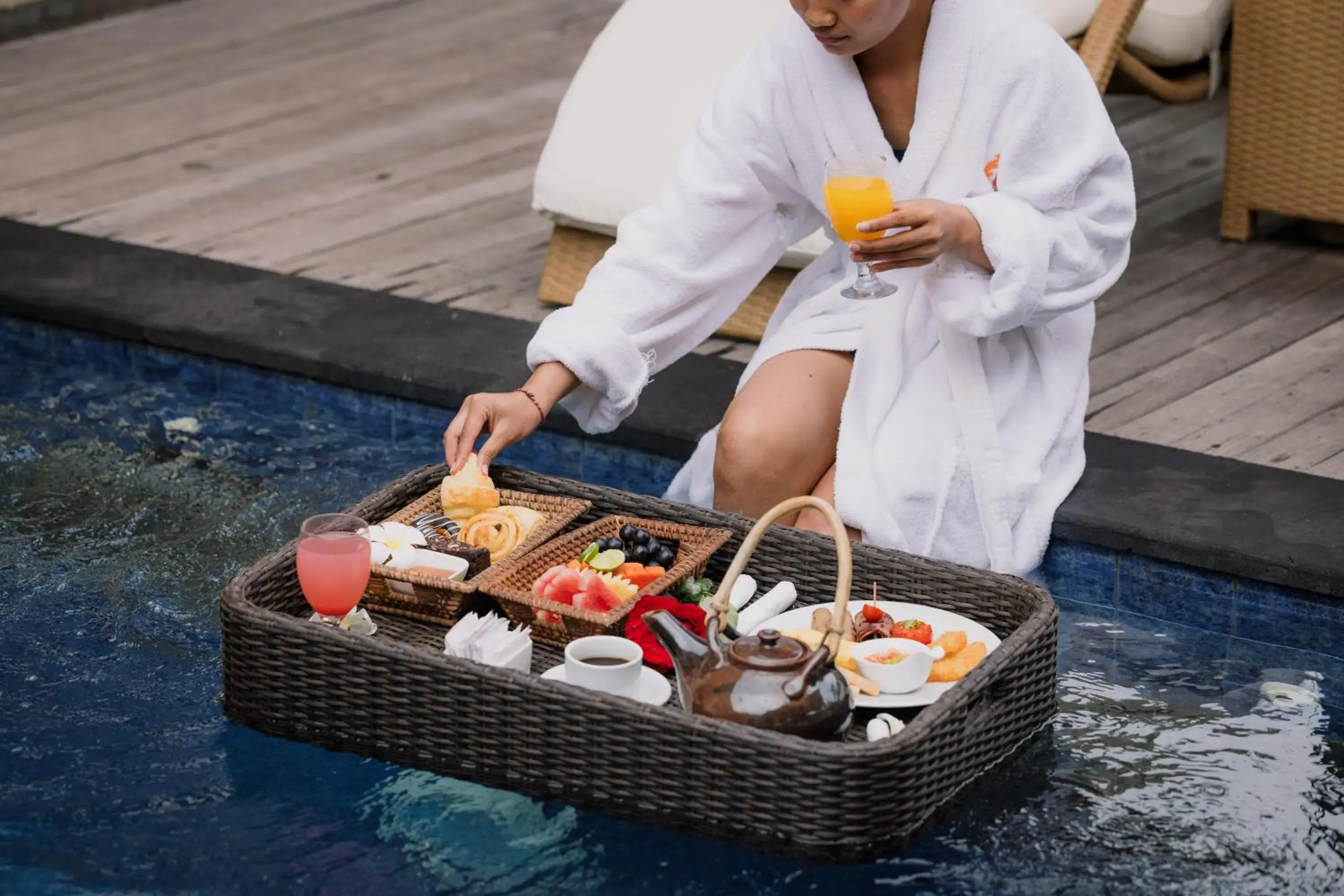 Breakfast in Ombak Sunset Breakfast in Ombak Sunset