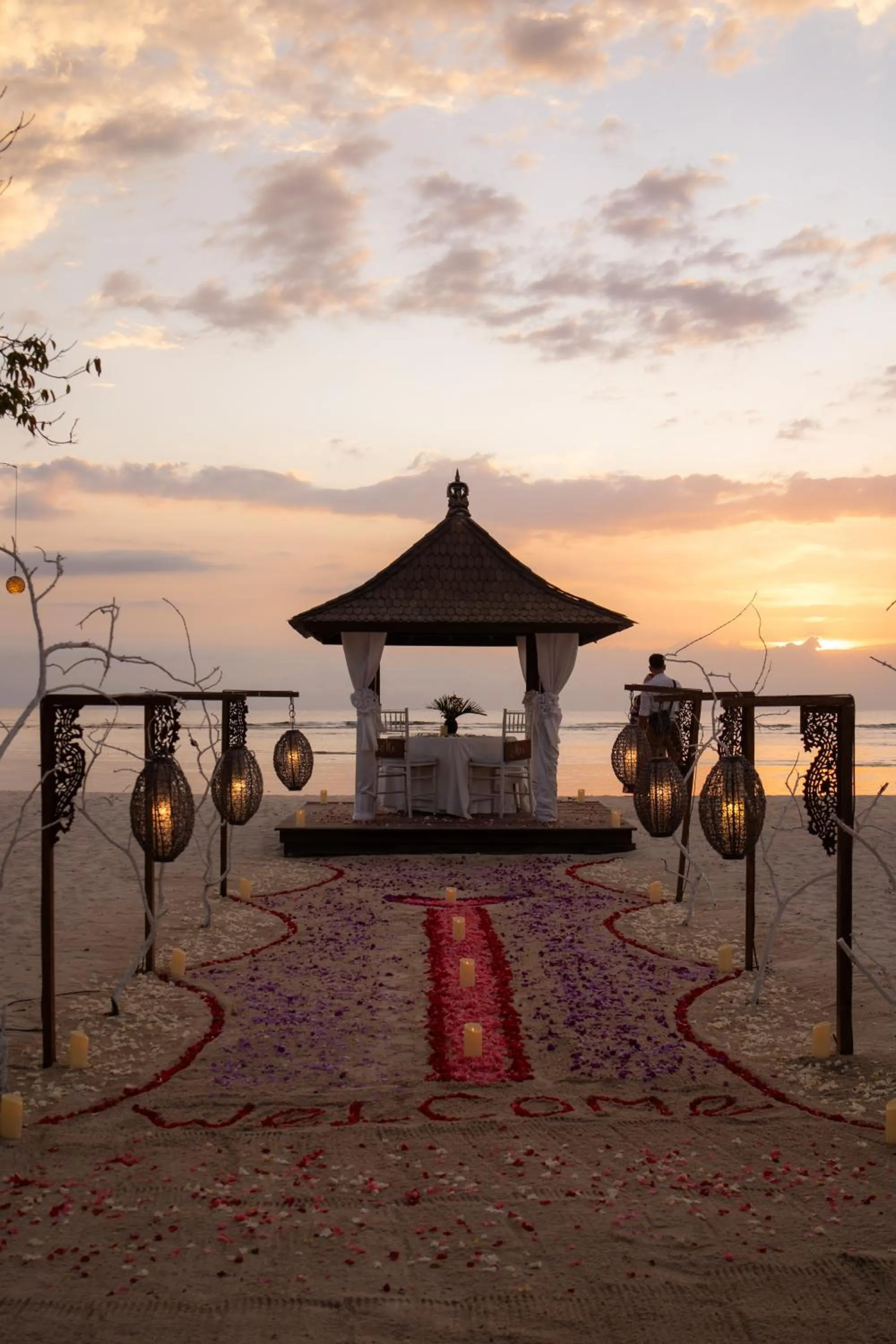 Dinner in Ombak Sunset