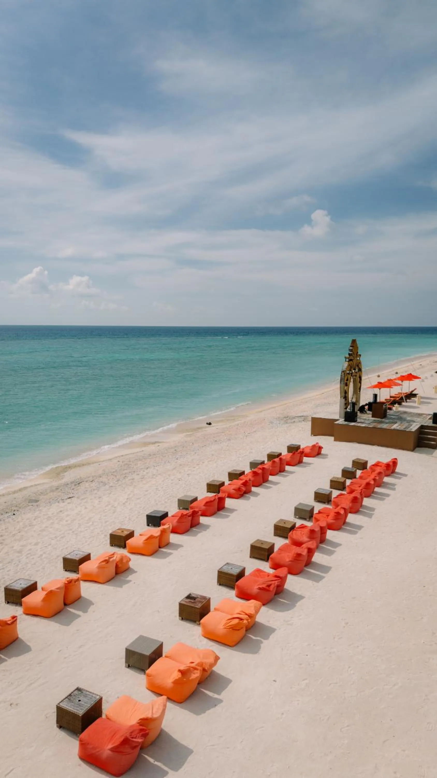 Beach in Ombak Sunset