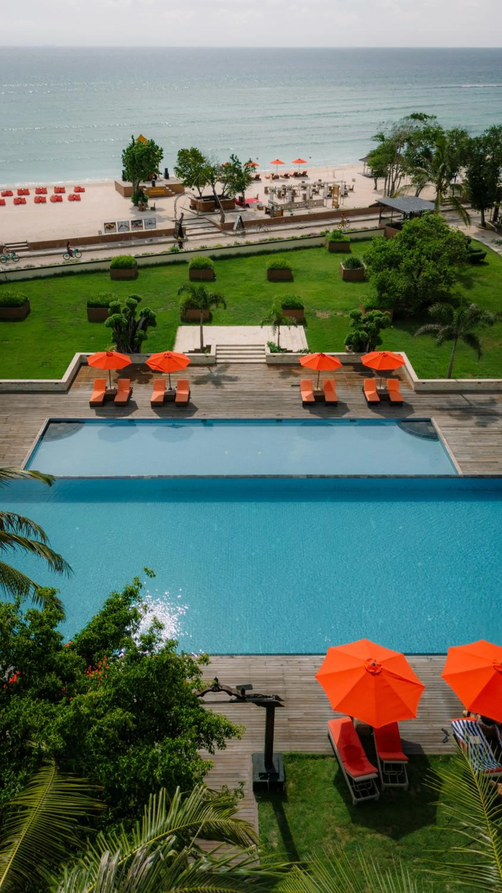 Beach in Ombak Sunset