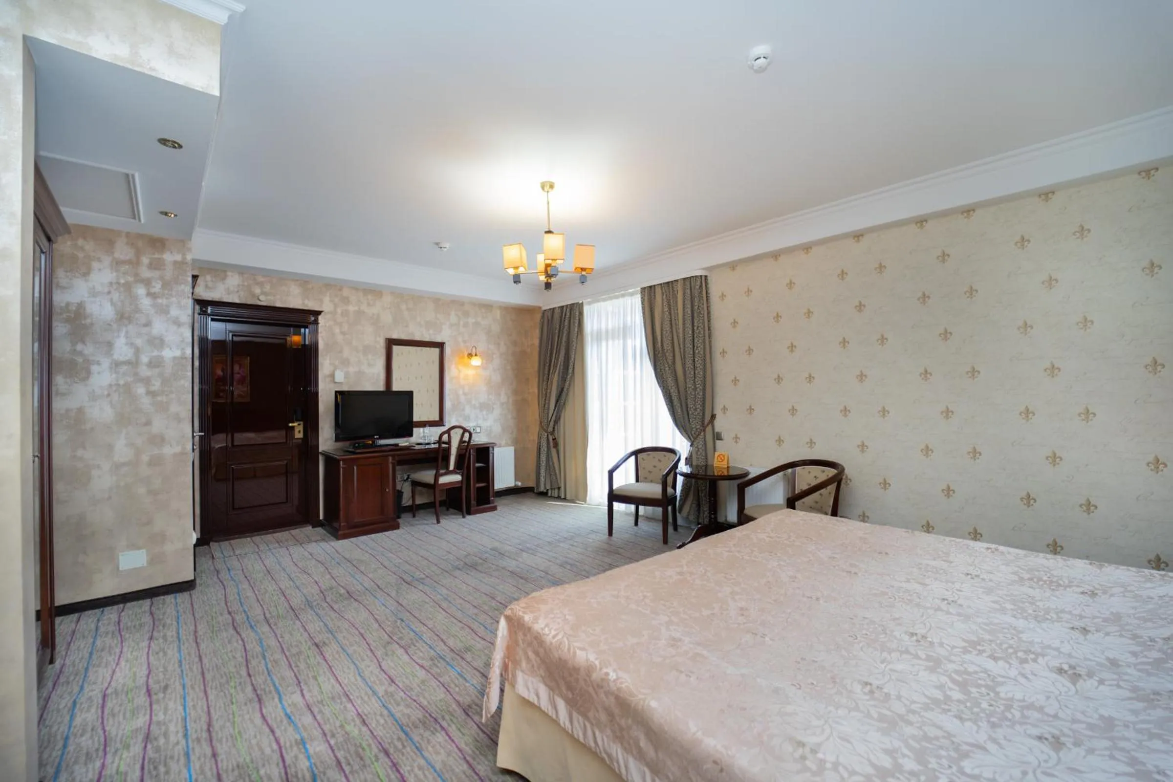 Bed in President Resort Hotel