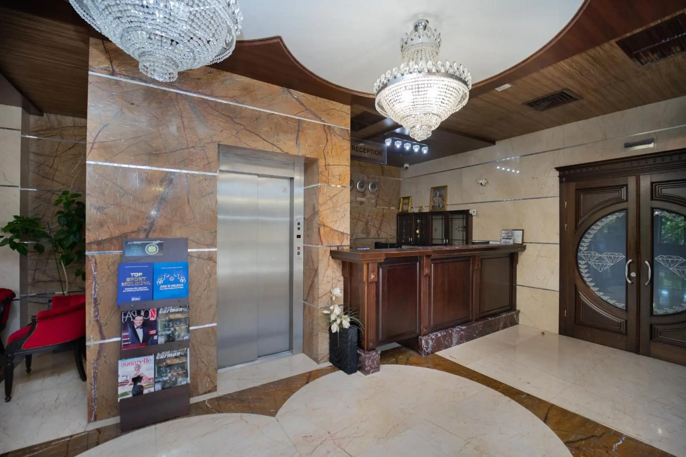 Lobby or reception in President Resort Hotel Lobby or reception in President Resort Hotel
