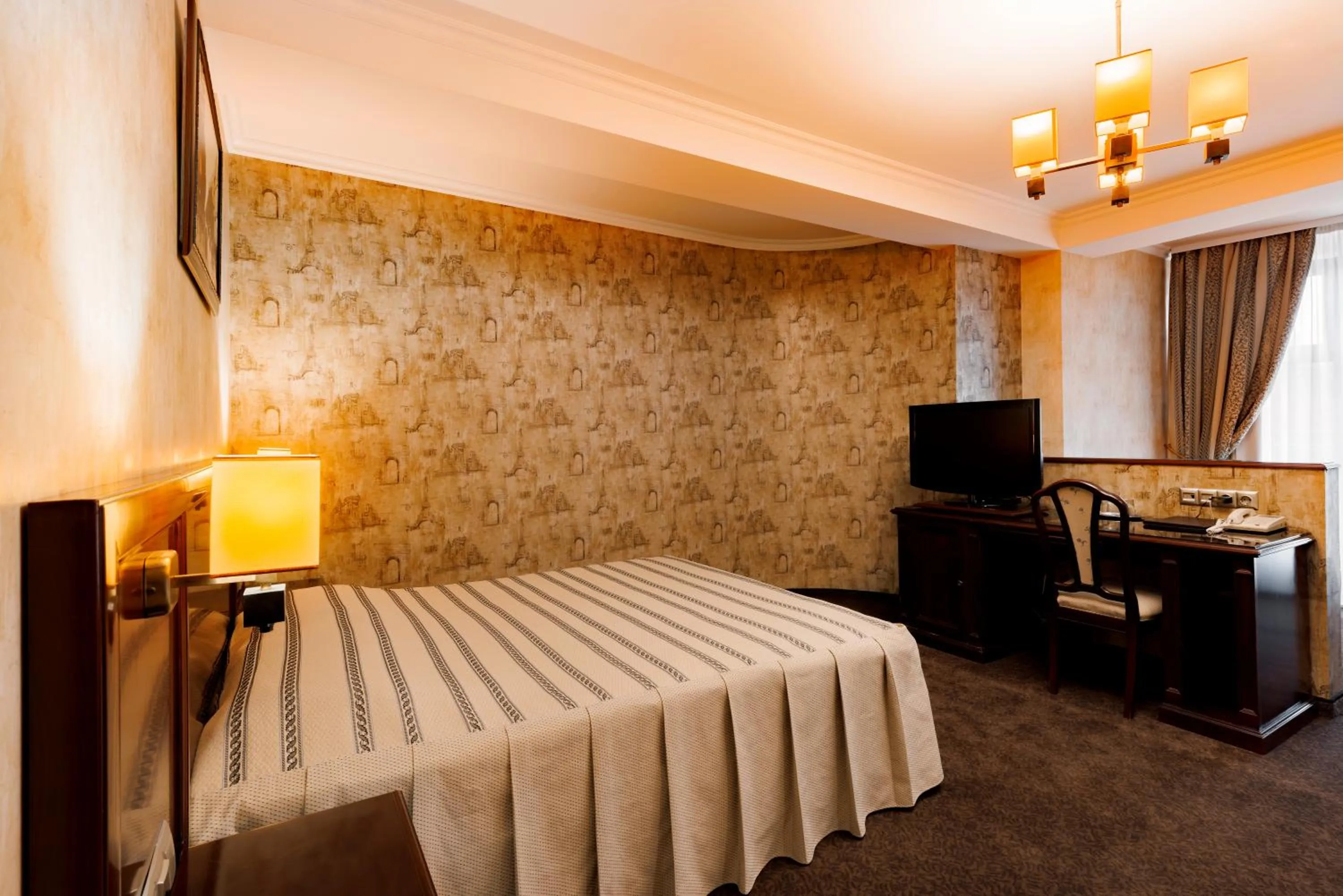 Bed in President Resort Hotel