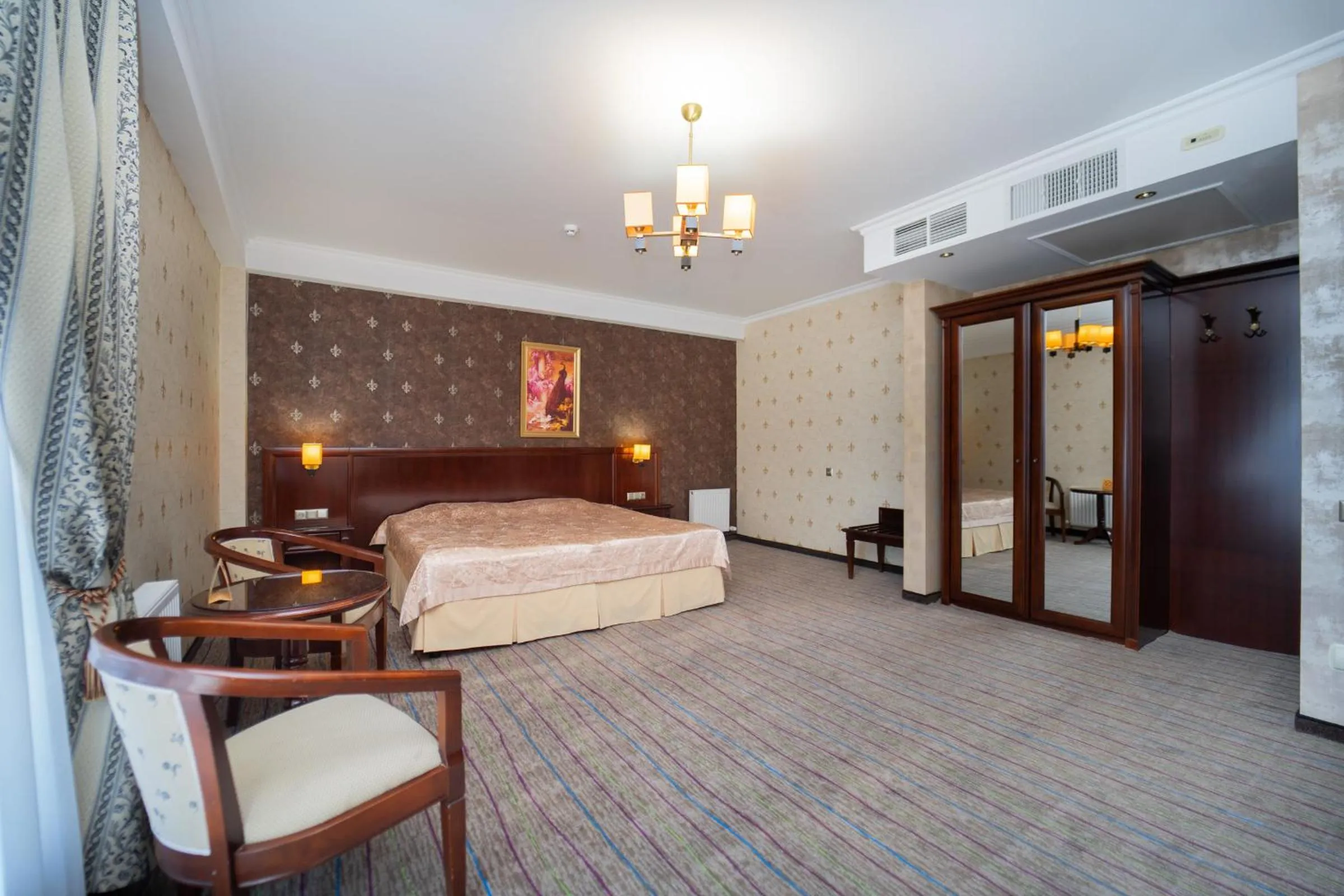 Bed in President Resort Hotel