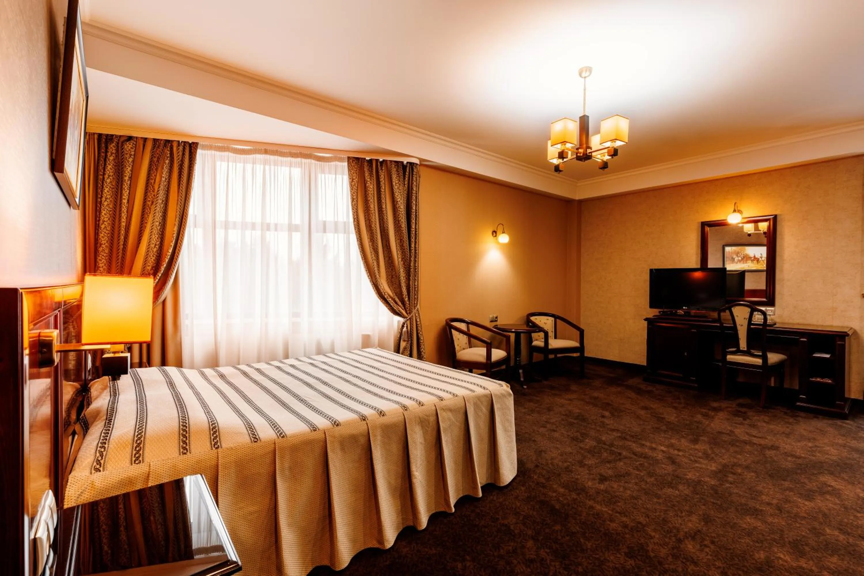 Bed in President Resort Hotel