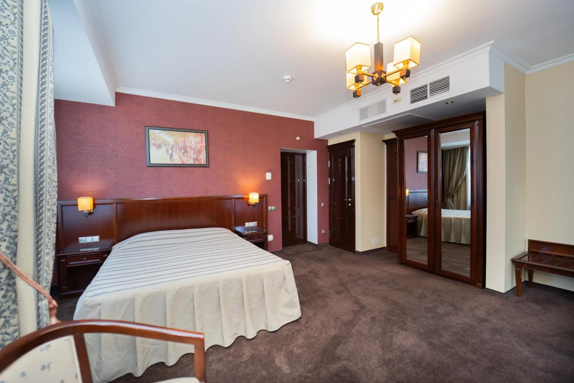 Bed in President Resort Hotel