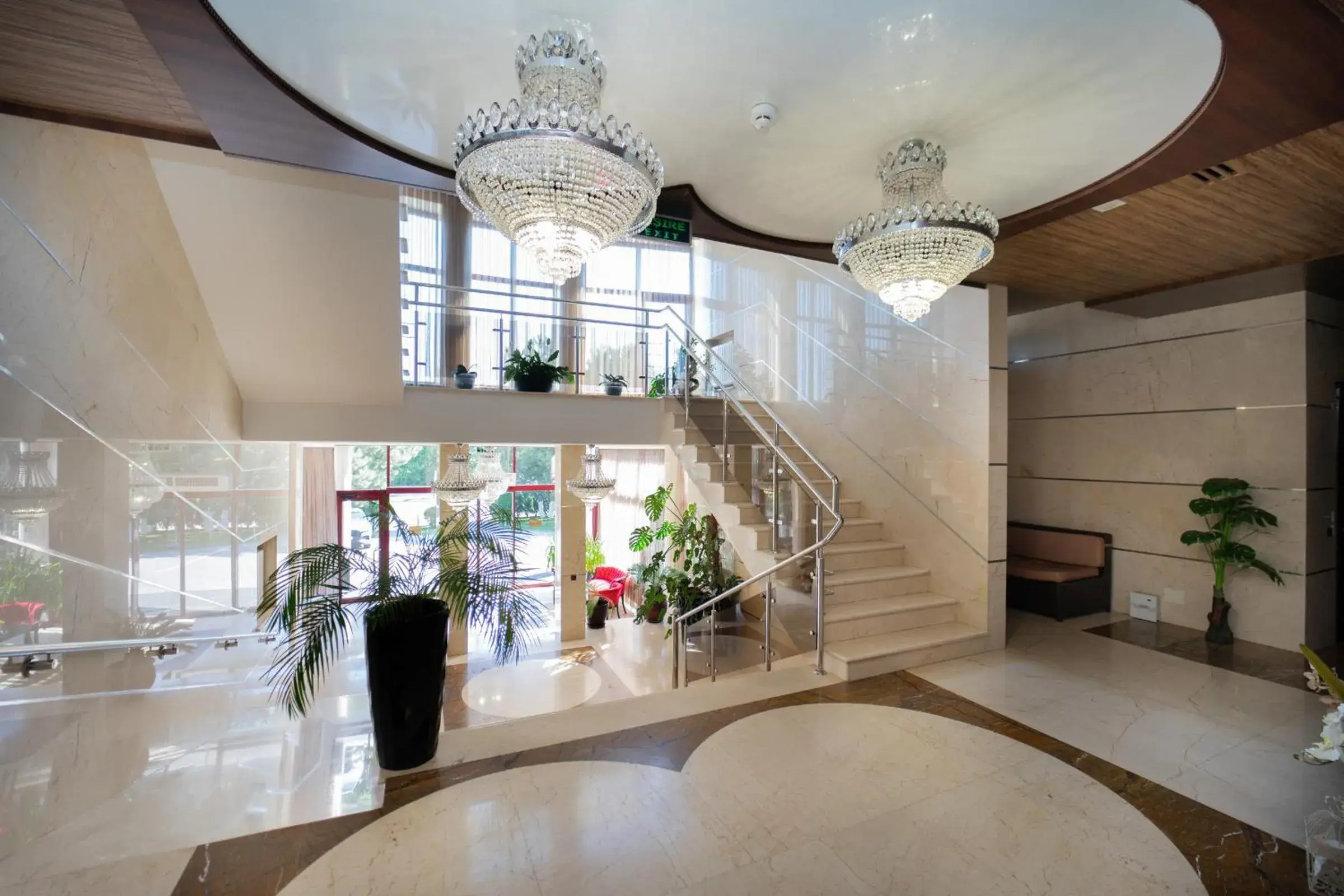Lobby or reception in President Resort Hotel Lobby or reception in President Resort Hotel