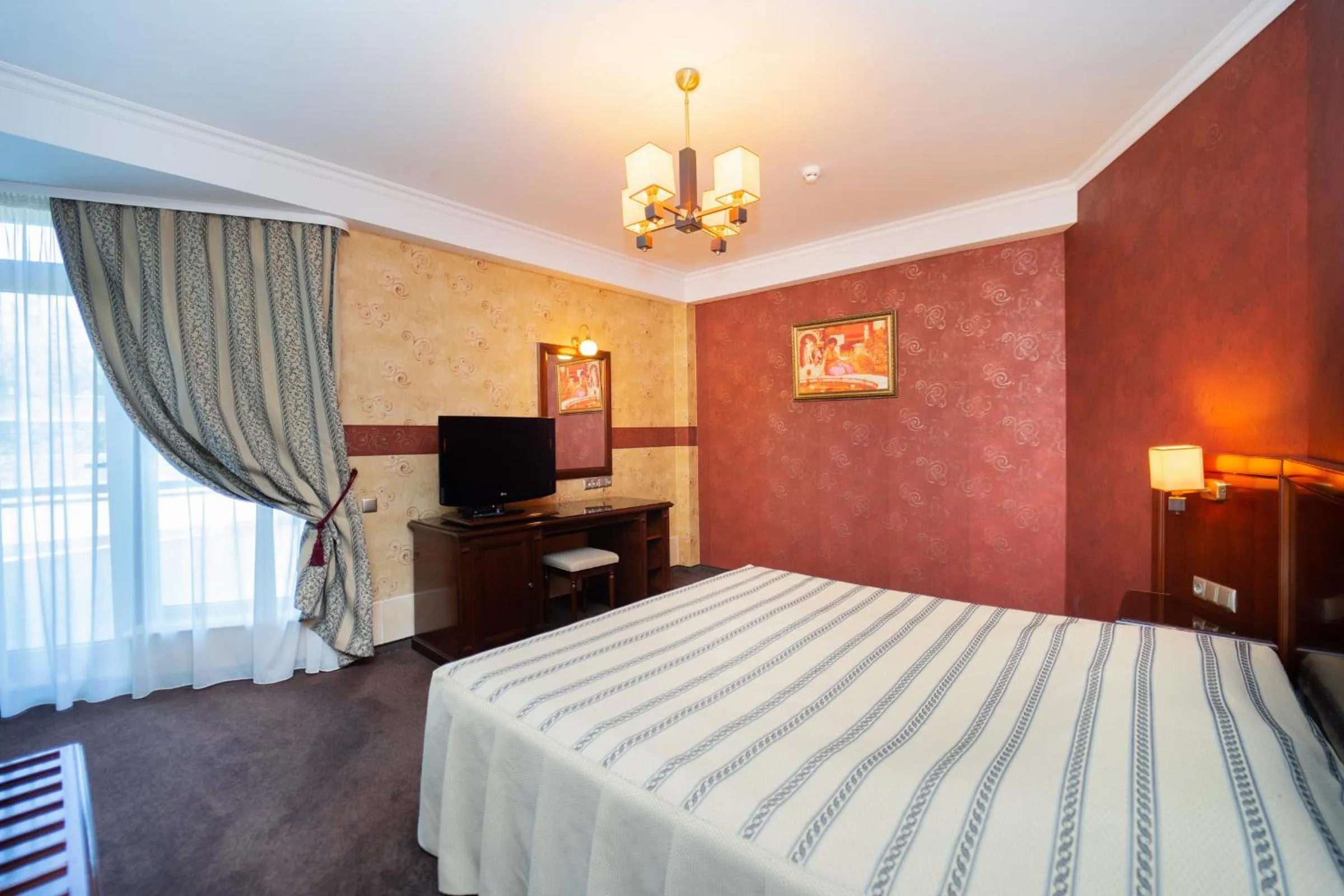 Bed in President Resort Hotel