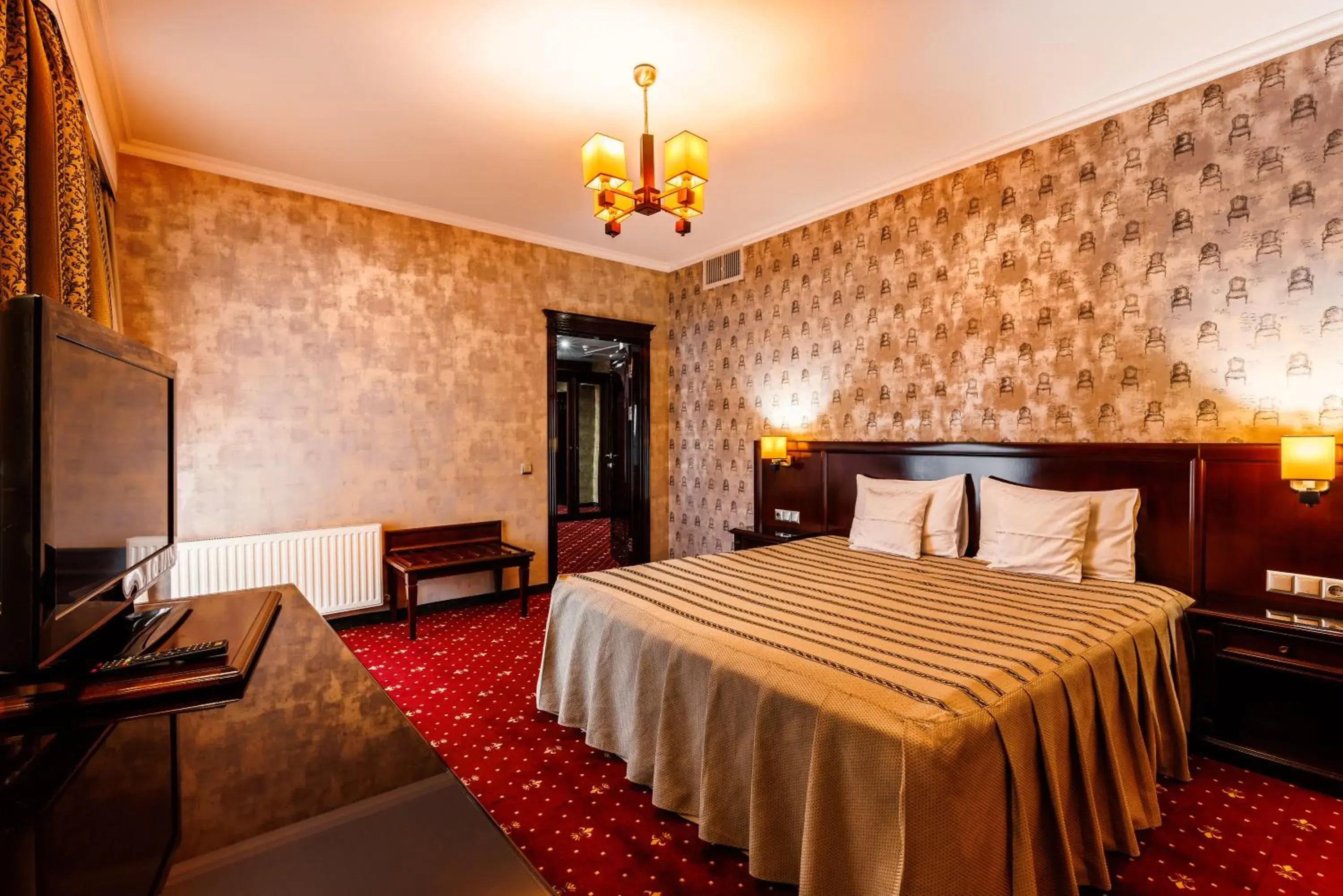 Bed in President Resort Hotel Bed in President Resort Hotel