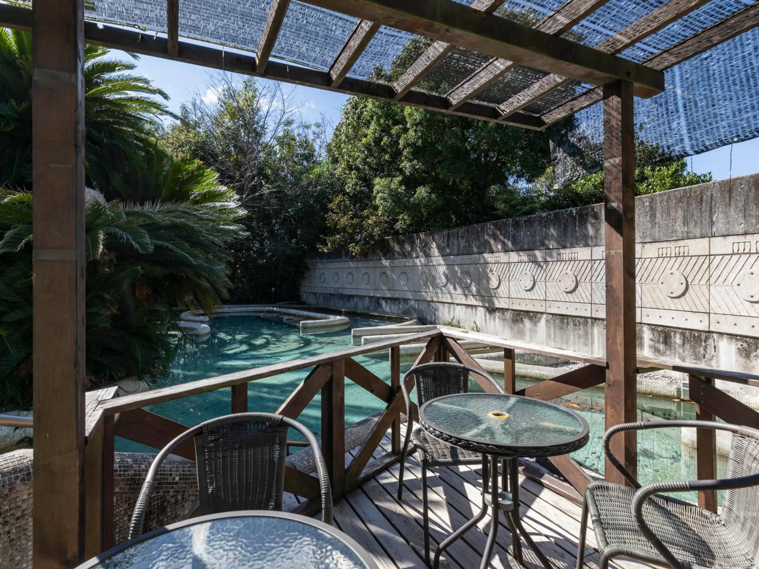Pool view in Tennenonsen Harunonoyu