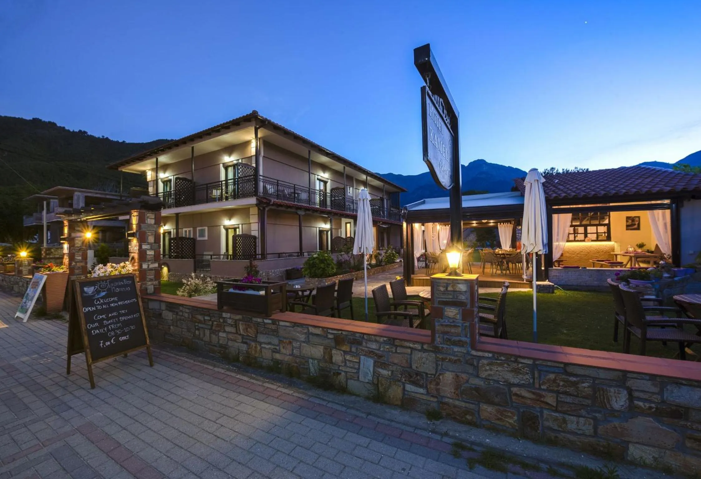 Property building in Kamelia & Semeli Hotel