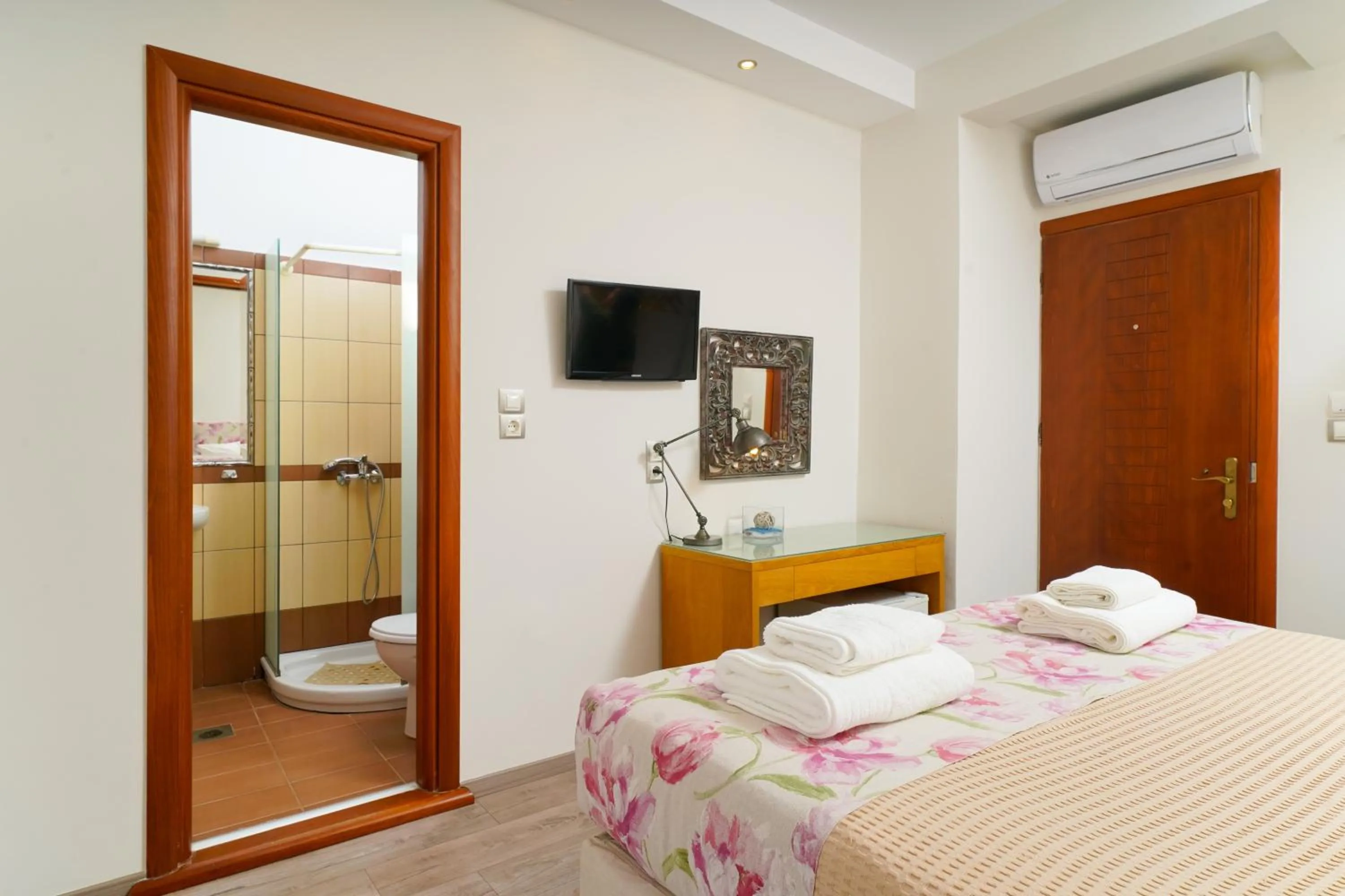 Bedroom in Kamelia & Semeli Hotel