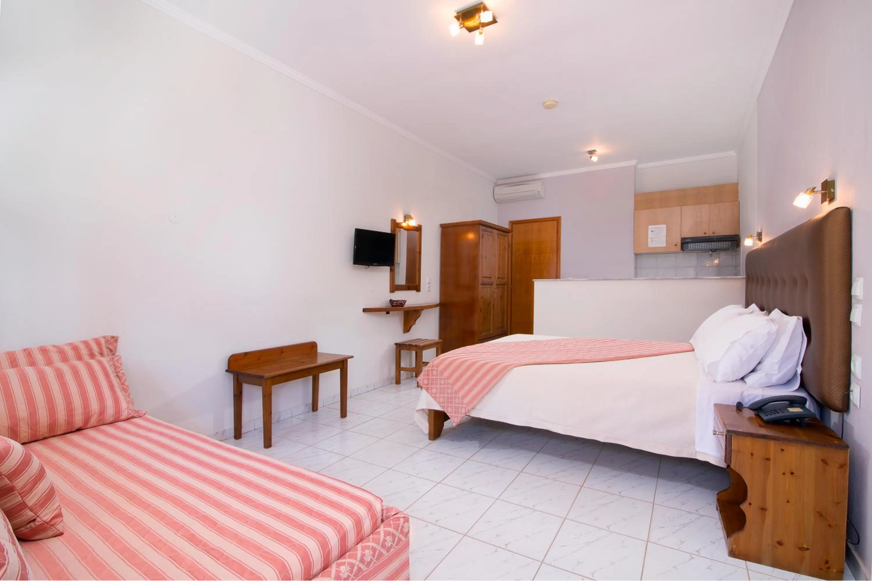 Bedroom in Kamelia & Semeli Hotel