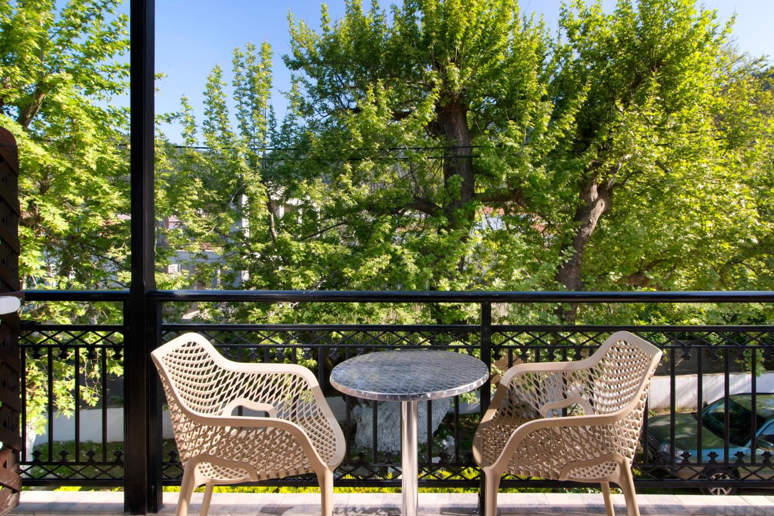 Balcony/Terrace in Kamelia & Semeli Hotel