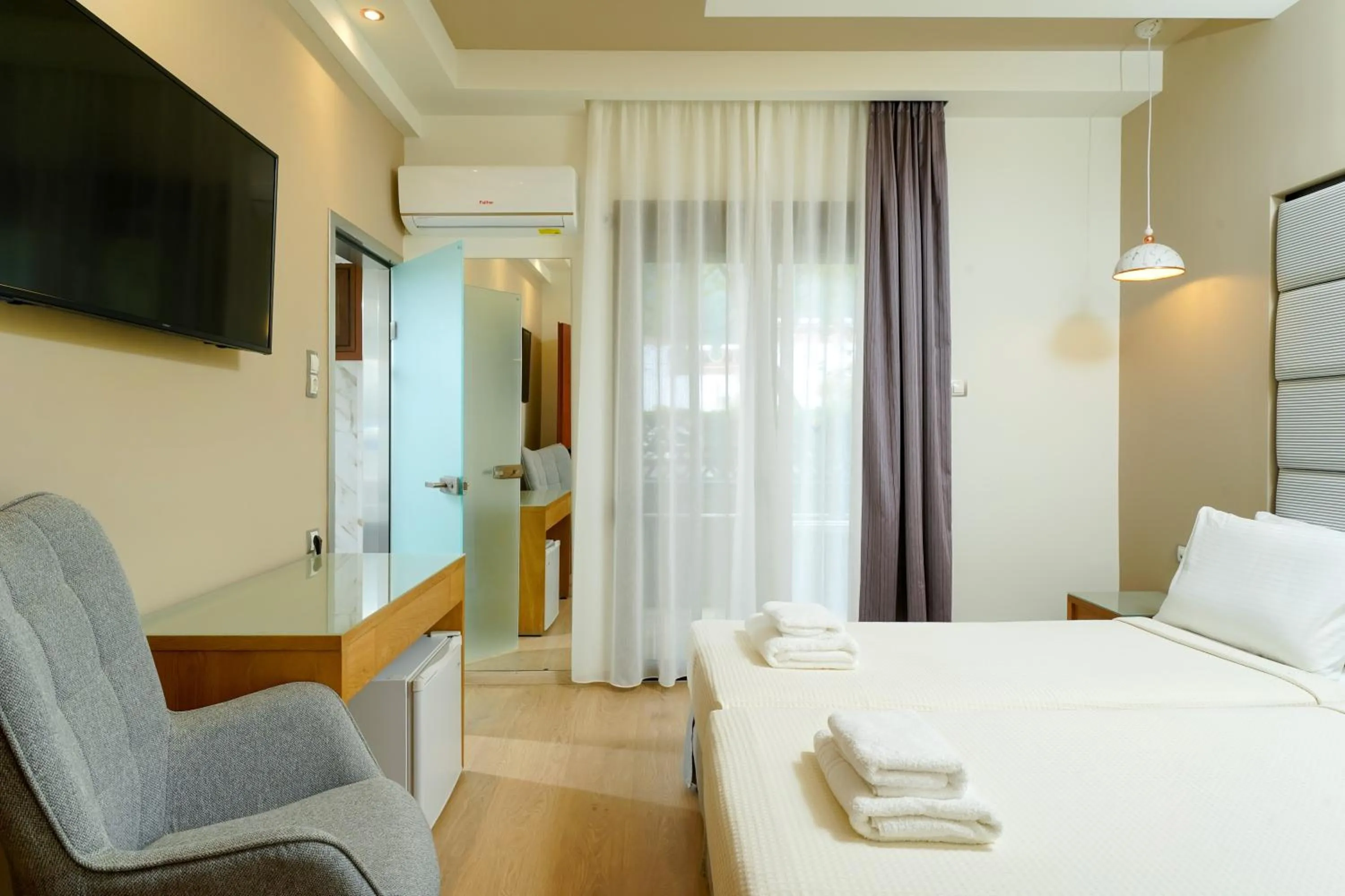 Bedroom in Kamelia & Semeli Hotel