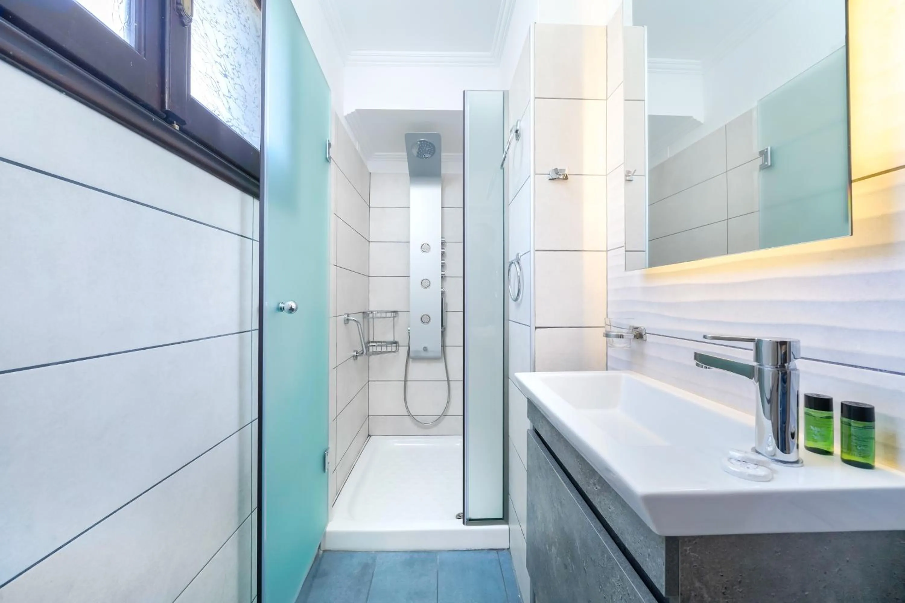 Bathroom in Kamelia & Semeli Hotel