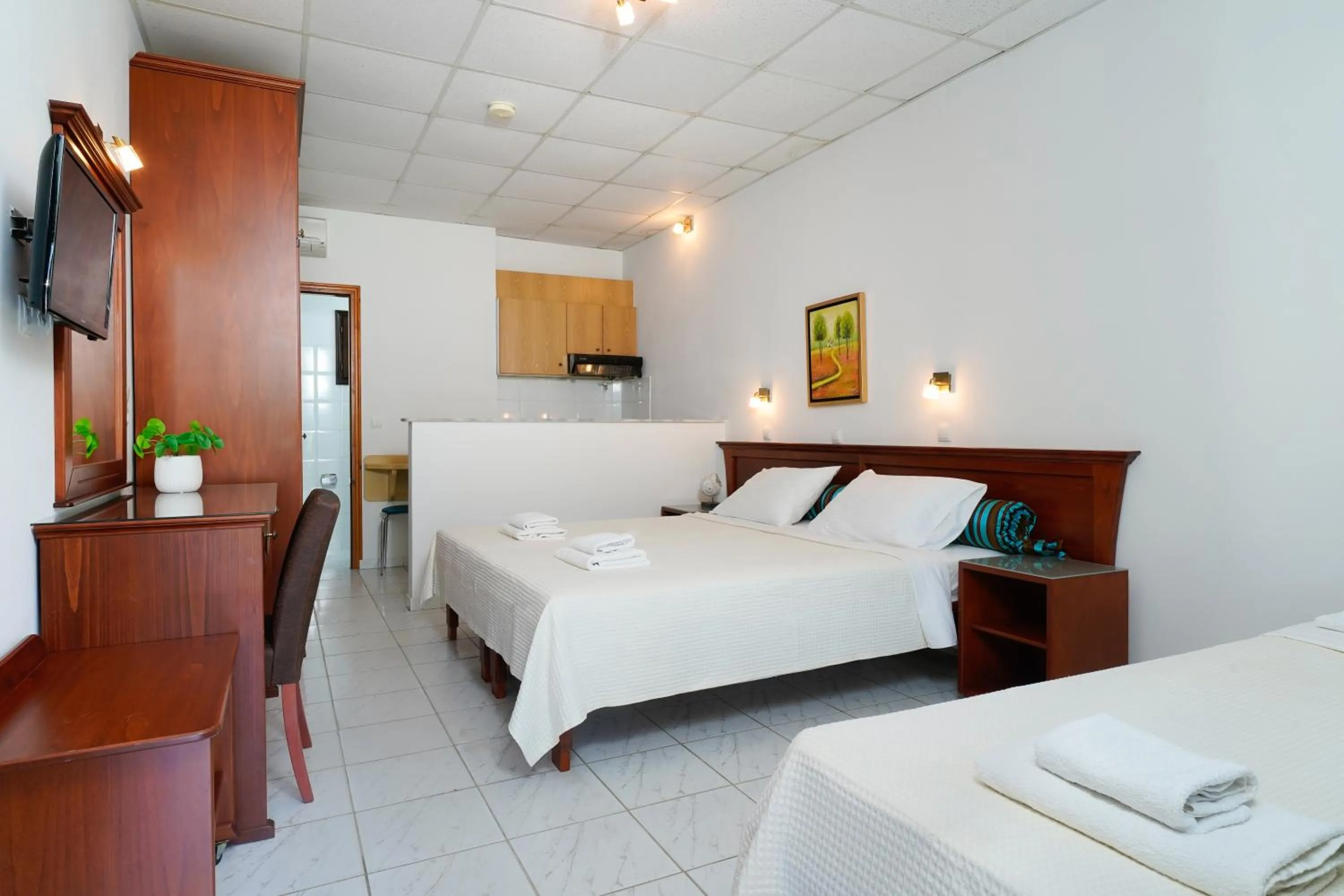 Bedroom in Kamelia & Semeli Hotel