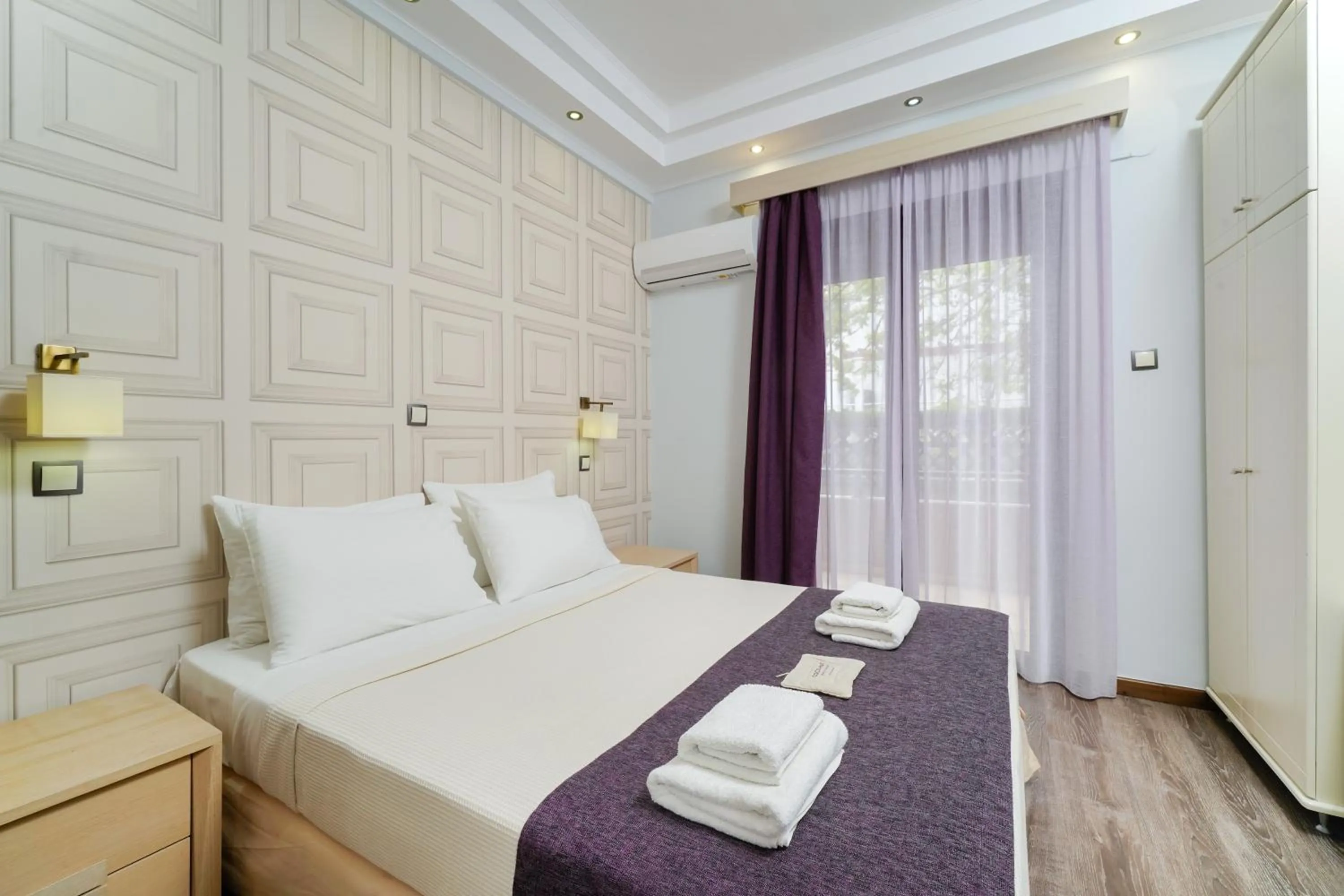 Bedroom in Kamelia & Semeli Hotel