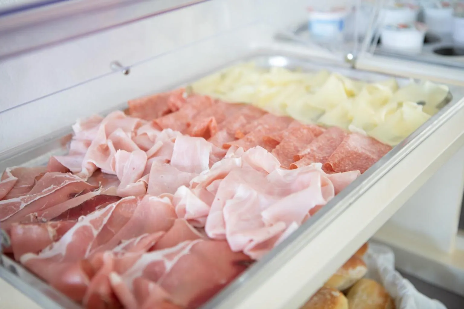 Buffet breakfast in Hotel Perla Dello Ionio