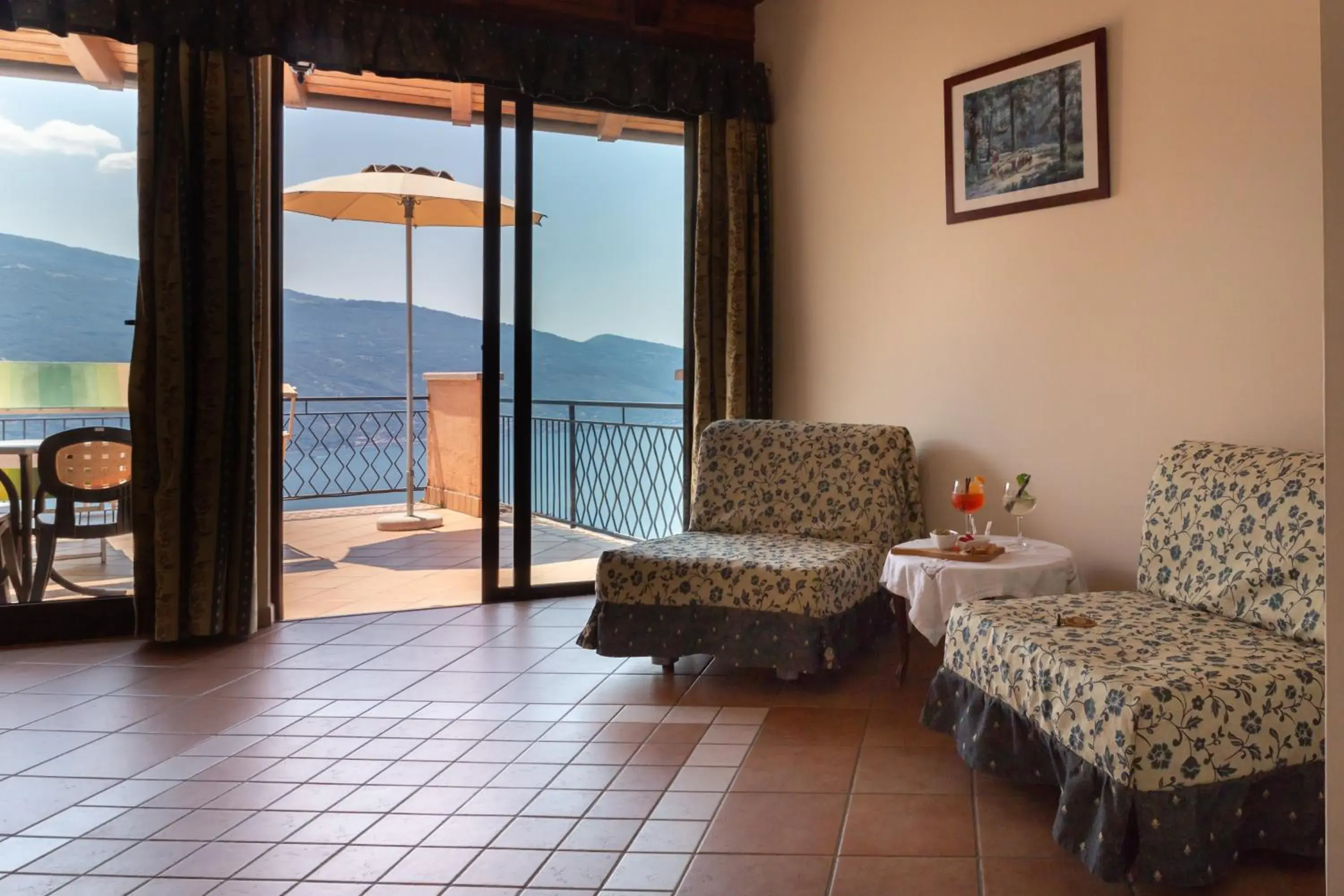 Balcony/Terrace, Seating Area in Park Hotel Zanzanù