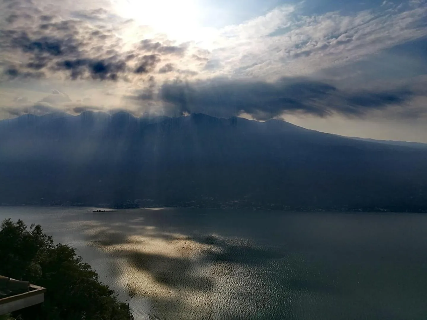 Lake view in Park Hotel Zanzanù